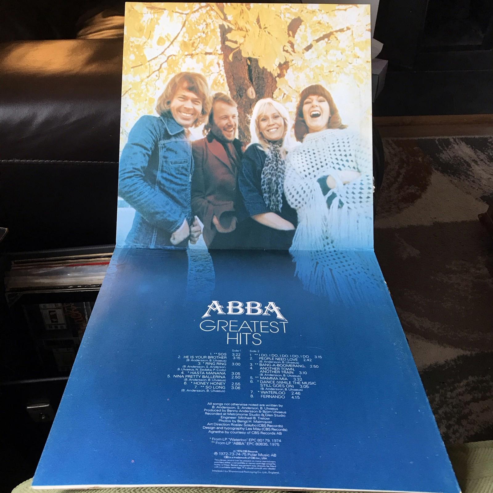 ABBA Greatest Hits Vol 2 Vinyl LP Record double album 1976
