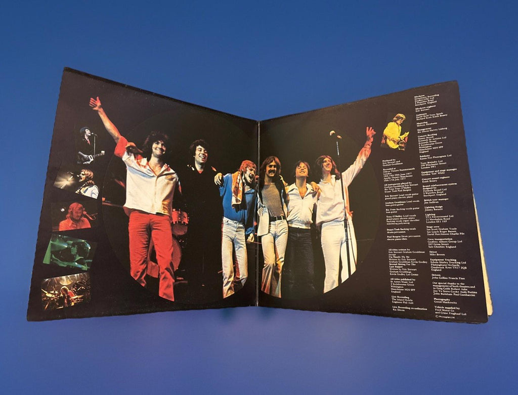 10cc Live and Let Live Double LP Vinyl Record (1977, UK, Gatefold Sleeve)