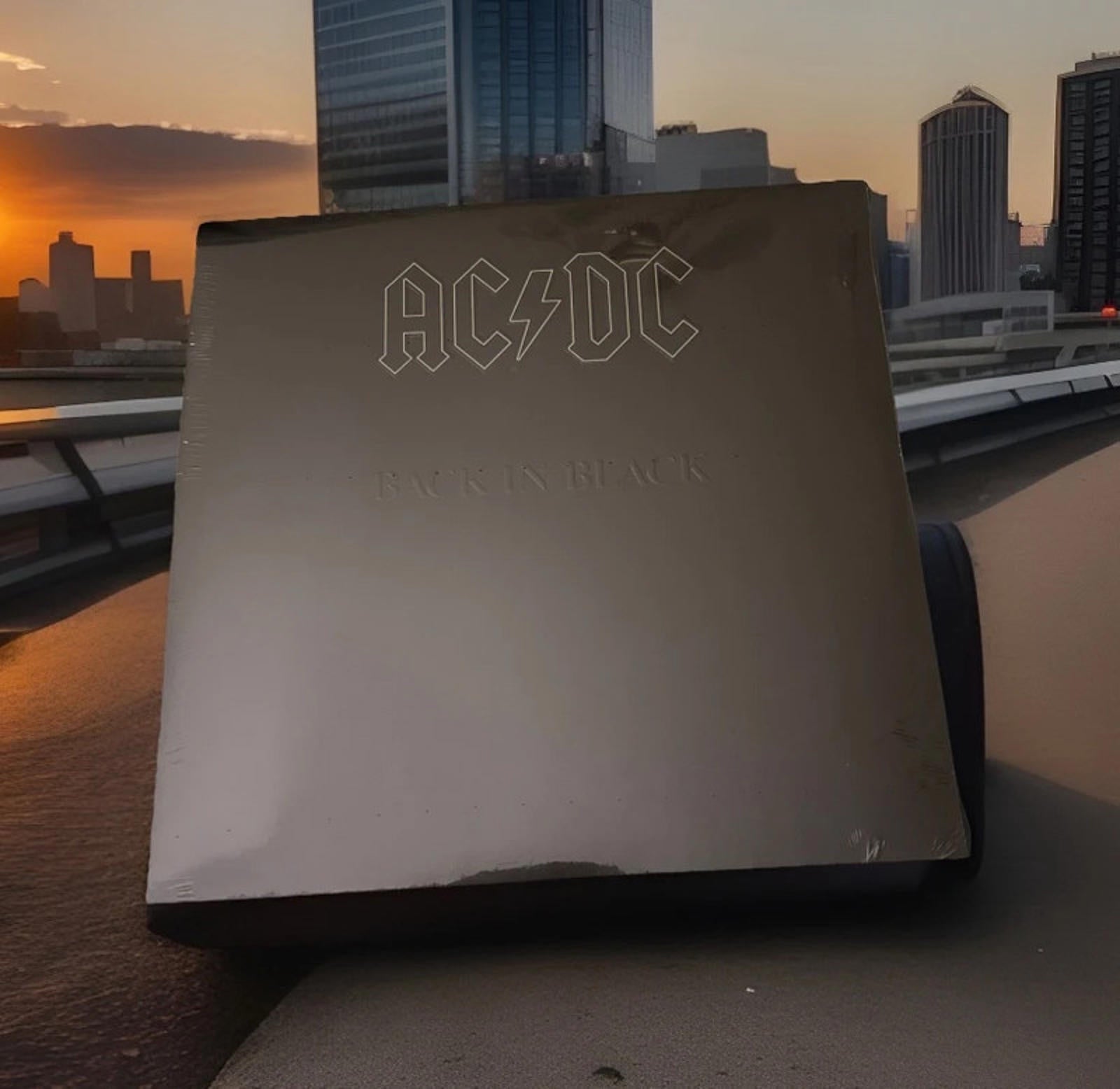 Brand New AC/DC Back in black sealed vinyl Lp album iconic record