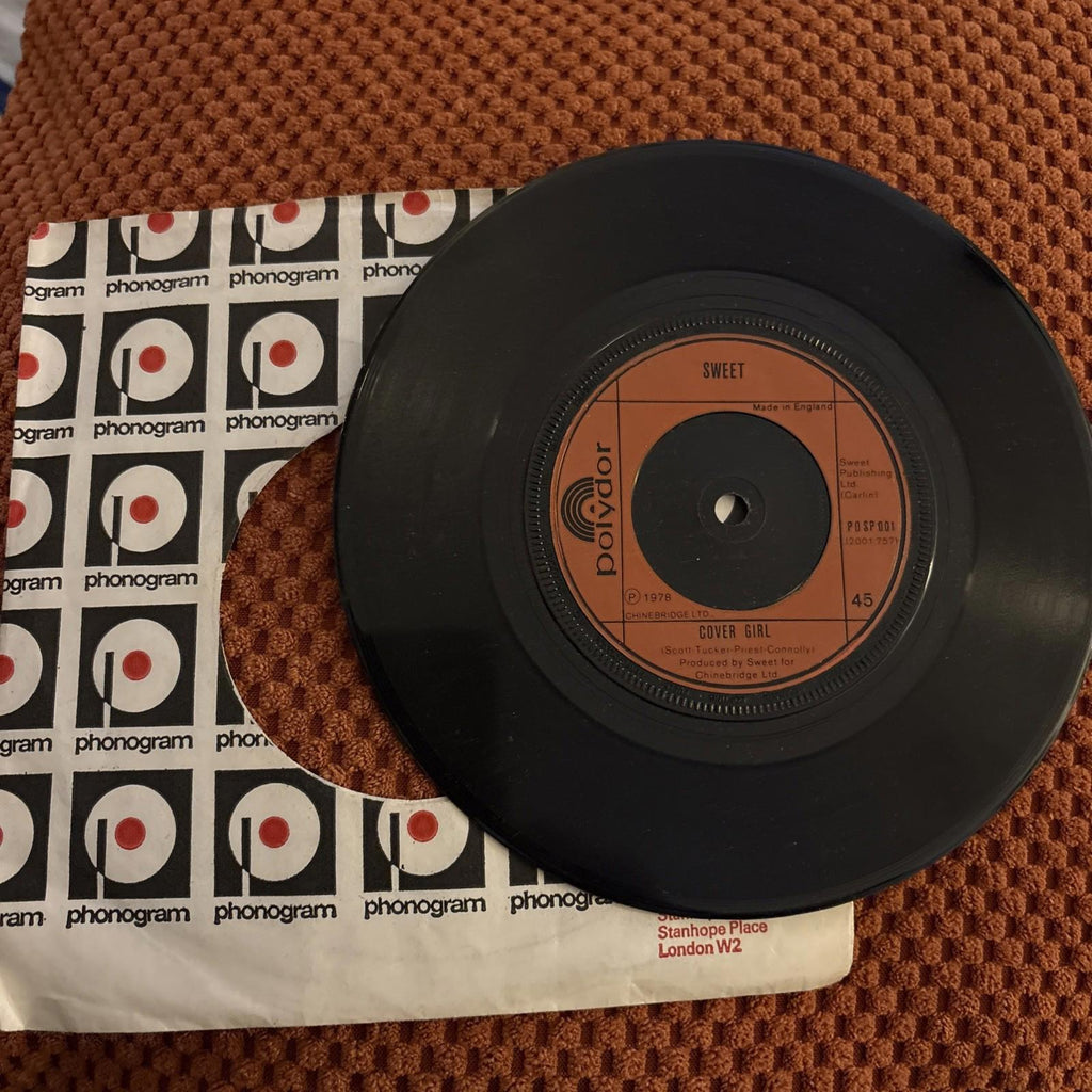 Sweet - Love Is Like Oxygen / Cover Girl - 7" Vinyl Single 1978 Polydor POSP 001