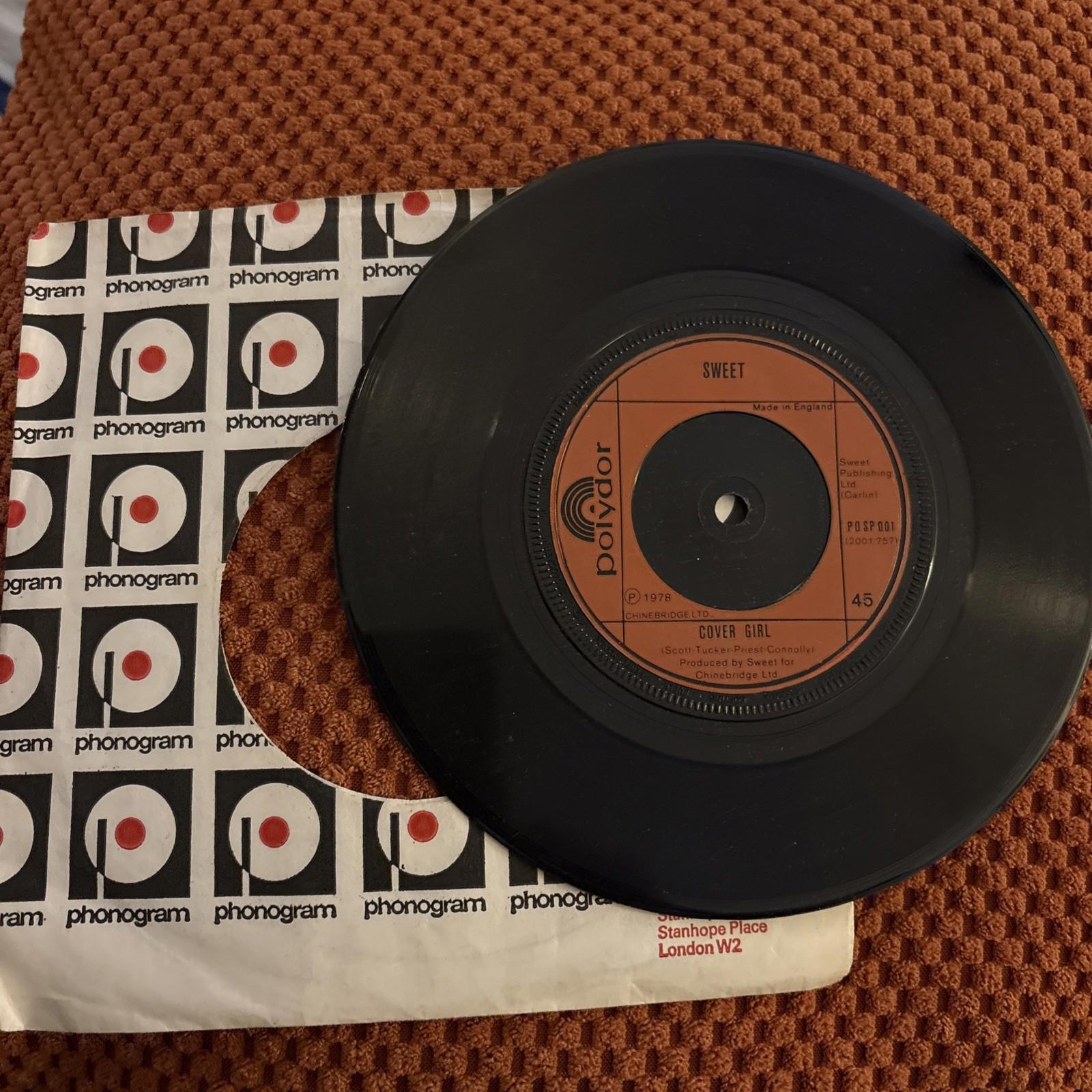 Sweet - Love Is Like Oxygen / Cover Girl - 7" Vinyl Single 1978 Polydor POSP 001