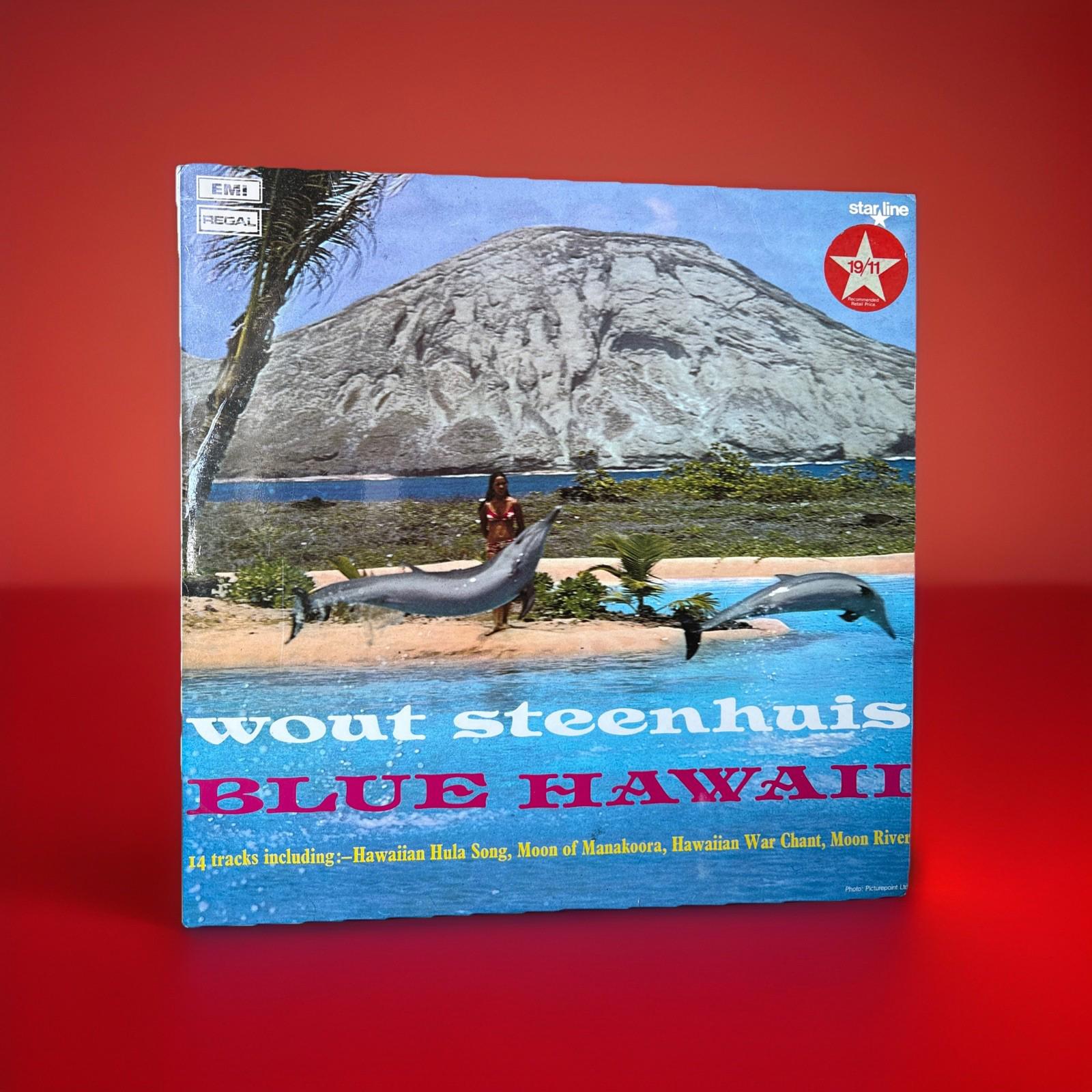 Blue Hawaii - Wout Steenhuis LP [Vinyl] Wout Steenhuis Record Album Vintage Ex