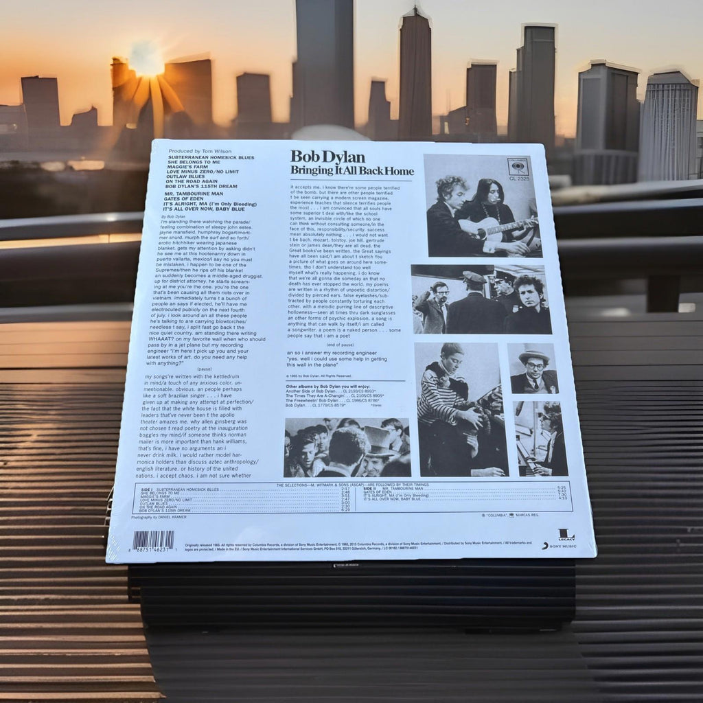 NEW & SEALED - Bob Dylan Bringing It All Back Home 180 Gram Vinyl LP Record