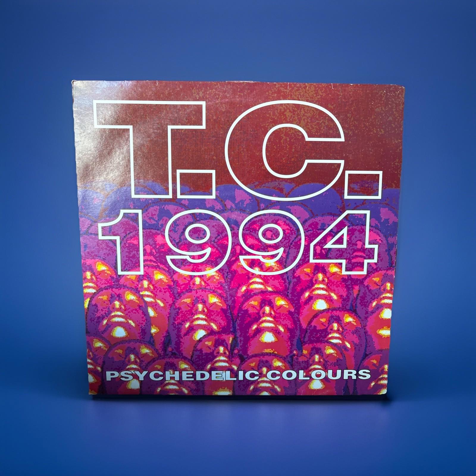 T.C. 1994 Psychedelic Colours 12" PPR039 vinyl record maxi single near mint