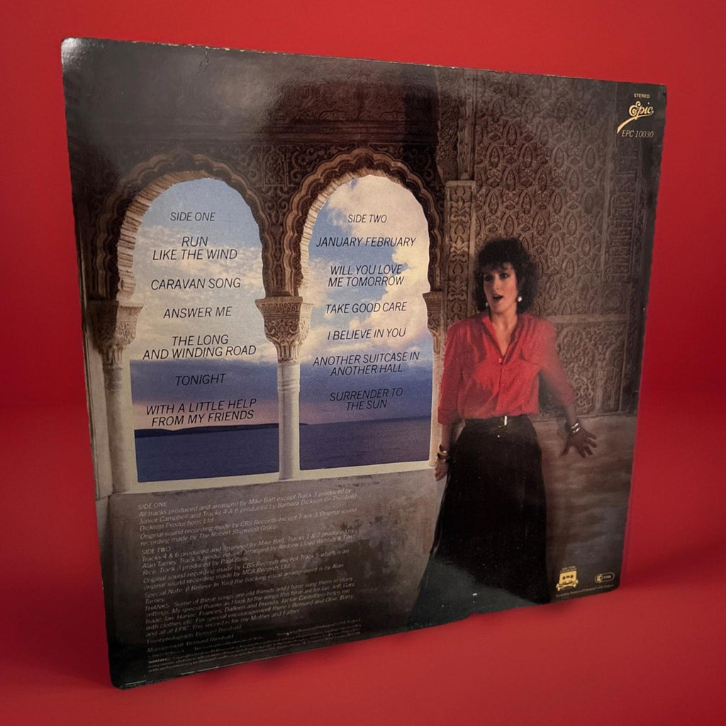 Barbara Dickson All for a Song LP Epic 1982 Vinyl album record excellent