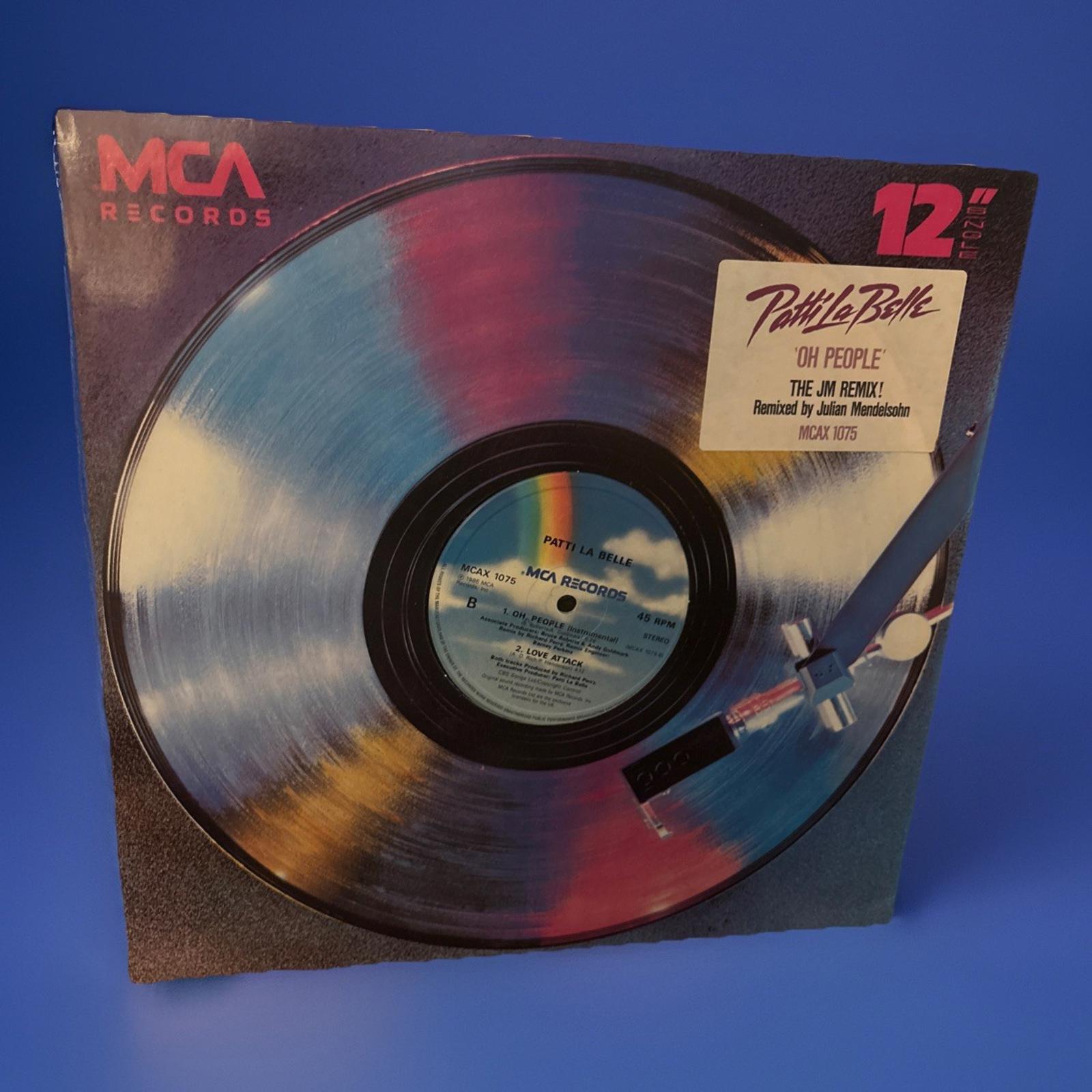 Patti LaBelle Oh, People (The JM Remix) 12" EP (1986) MCA Records MCAX 1075