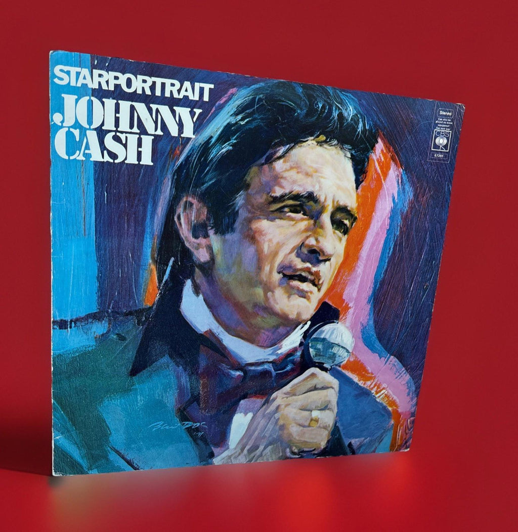 Johnny Cash / Starportrait 2x Vinyl LPs  NM 1st Press Records VG+ Sleeve