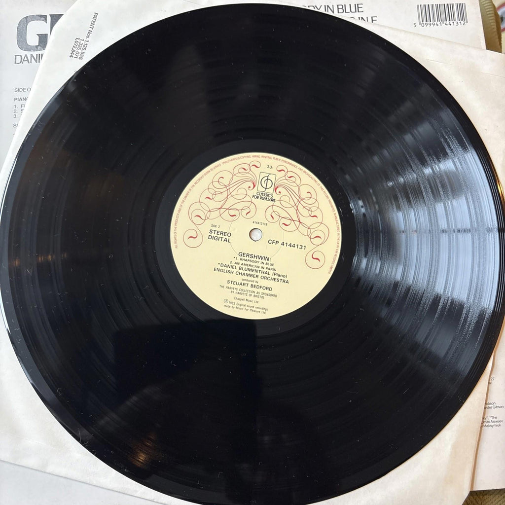 12” Vinyl LP Record - George Gershwin Rhapsody In Blue Piano Concerto An America