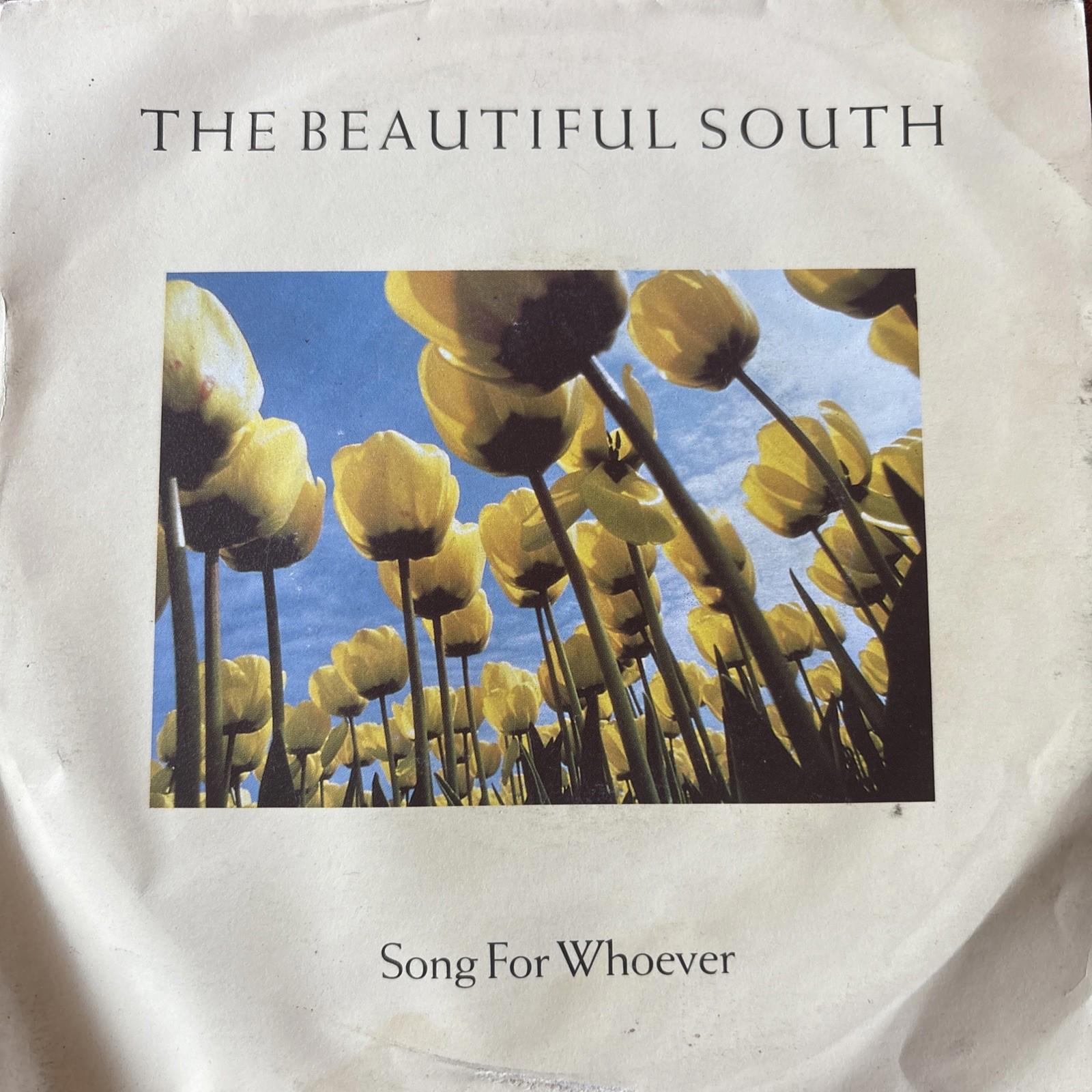 The Beautiful South, Song For Whoever / Straight in at 37 - 1989 7" Vinyl Record
