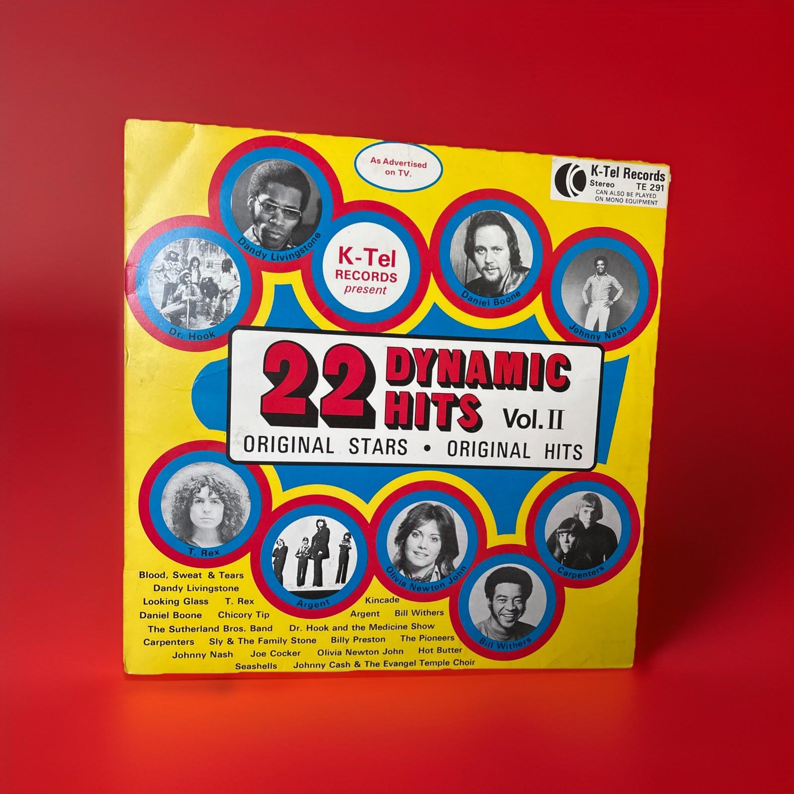 22 Dynamic Hits Vol 2 Vinyl LP 12” Album Record Amazing Compilation 1972 See Pic