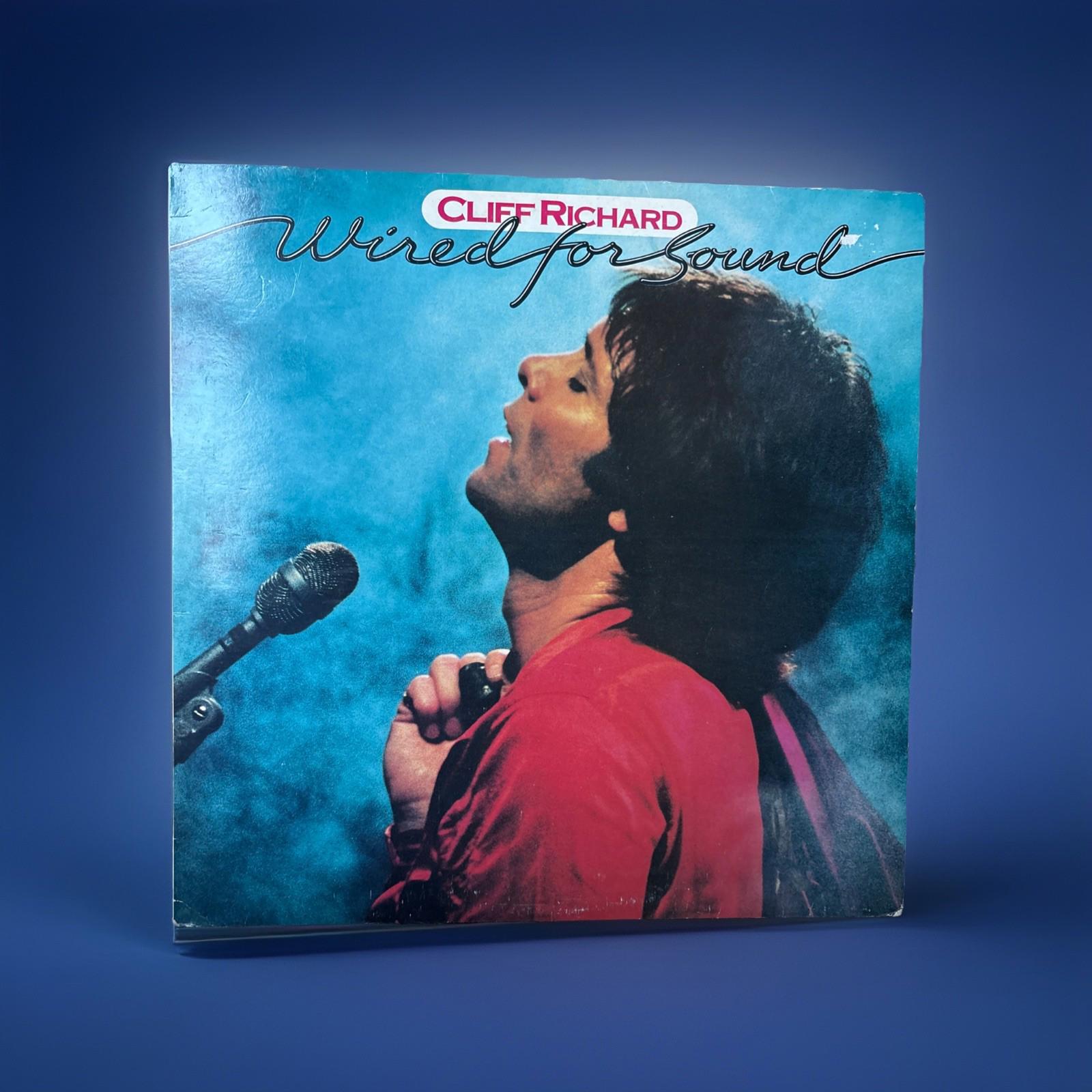 Cliff Richard Wired For Sound Vinyl Record LP Album EMC 3377 1981