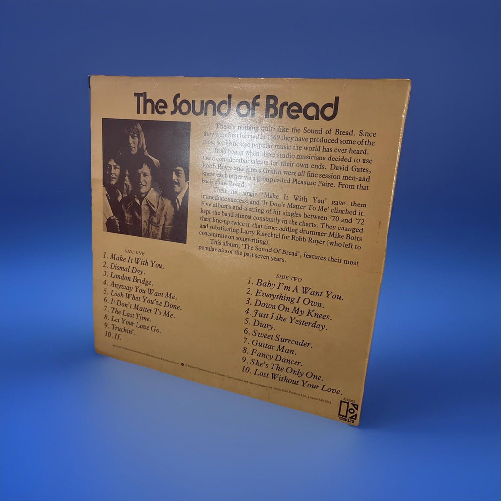 The Sound of Bread Finest Songs 1977 Vinyl LP record album 20 hits