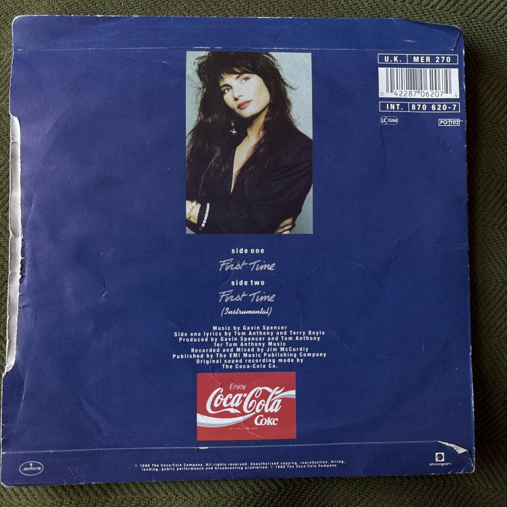 Robin Beck First Time 7" Single (1988) Mercury MER 270