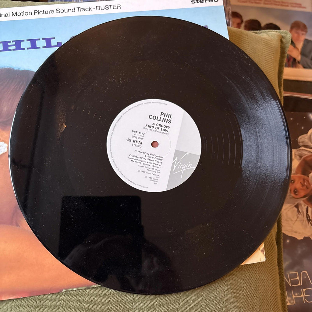 Phil Collins - A Groovy Kind of Love - Vinyl Record 12" Single - 1988 "Buster"