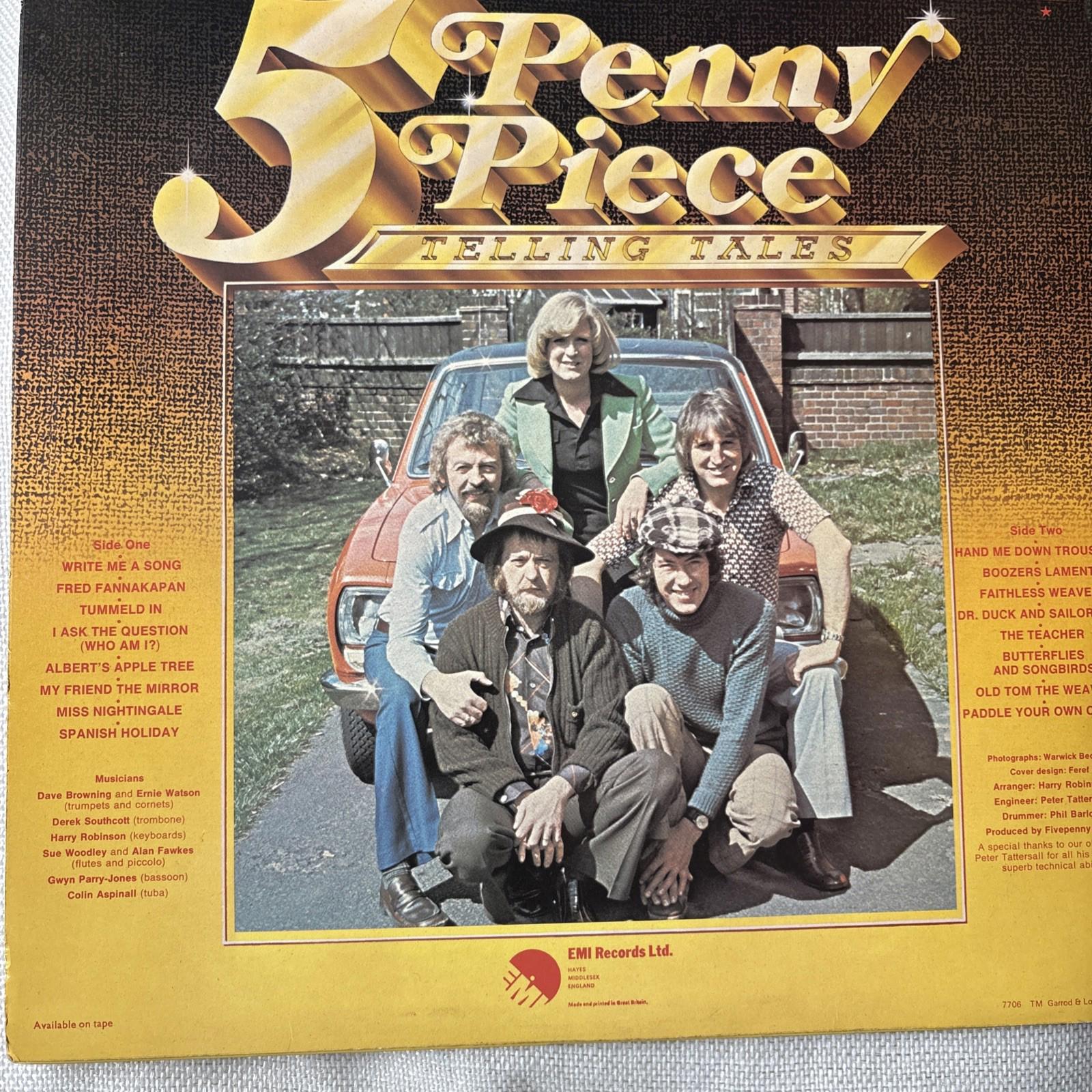 5 Penny Piece - Telling Tales - EMI - EMC3183 - UK - 1977 - EX - NM - LP