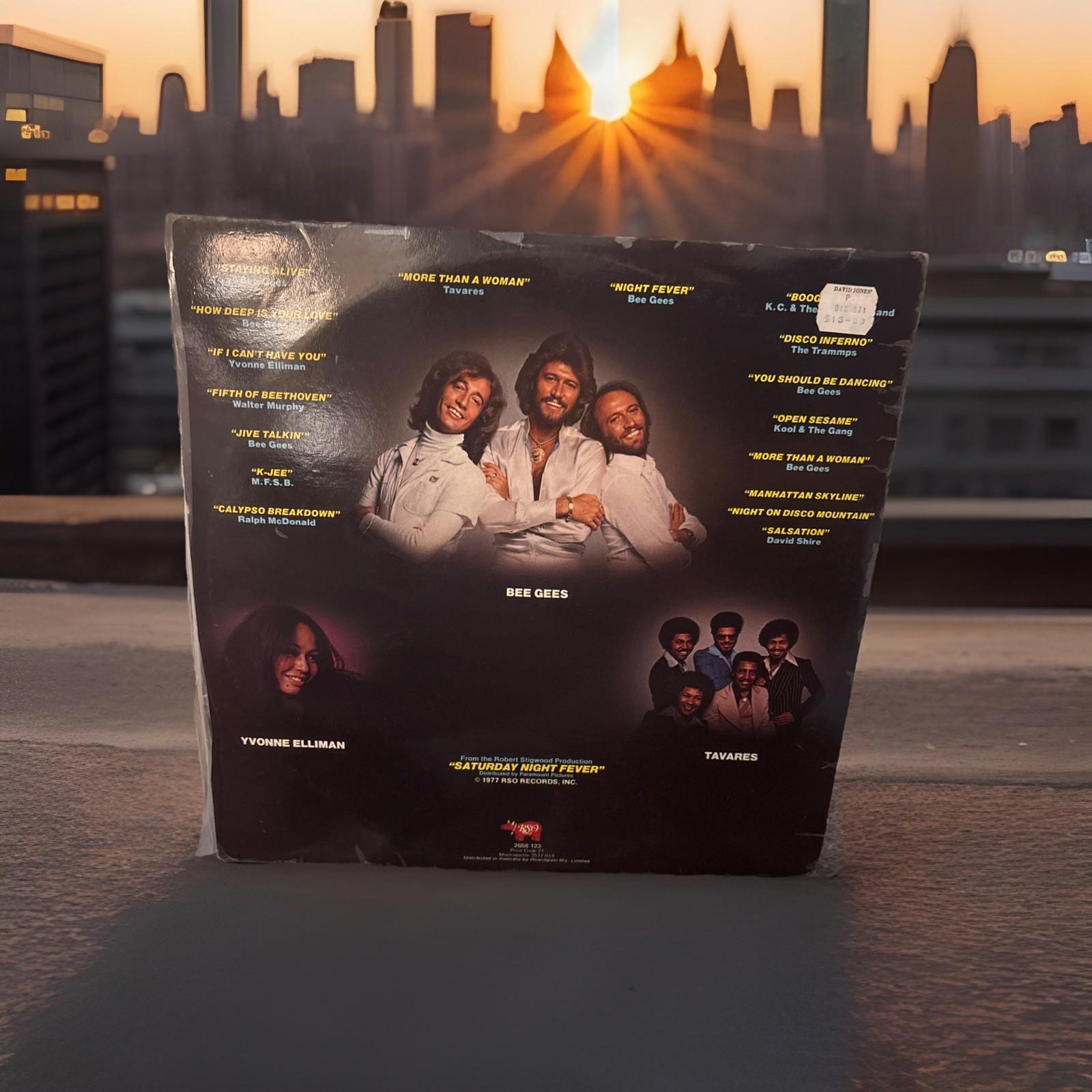 Saturday Night Fever Soundtrack Double Vinyl LP 1977 Super Double Excellent