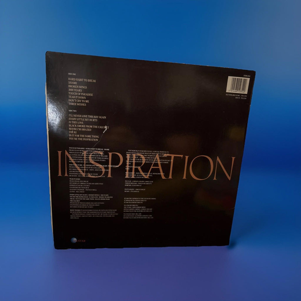 Elkie Brooks Inspiration Vinyl LP Album 1989 Telstar STAR 2354 Record