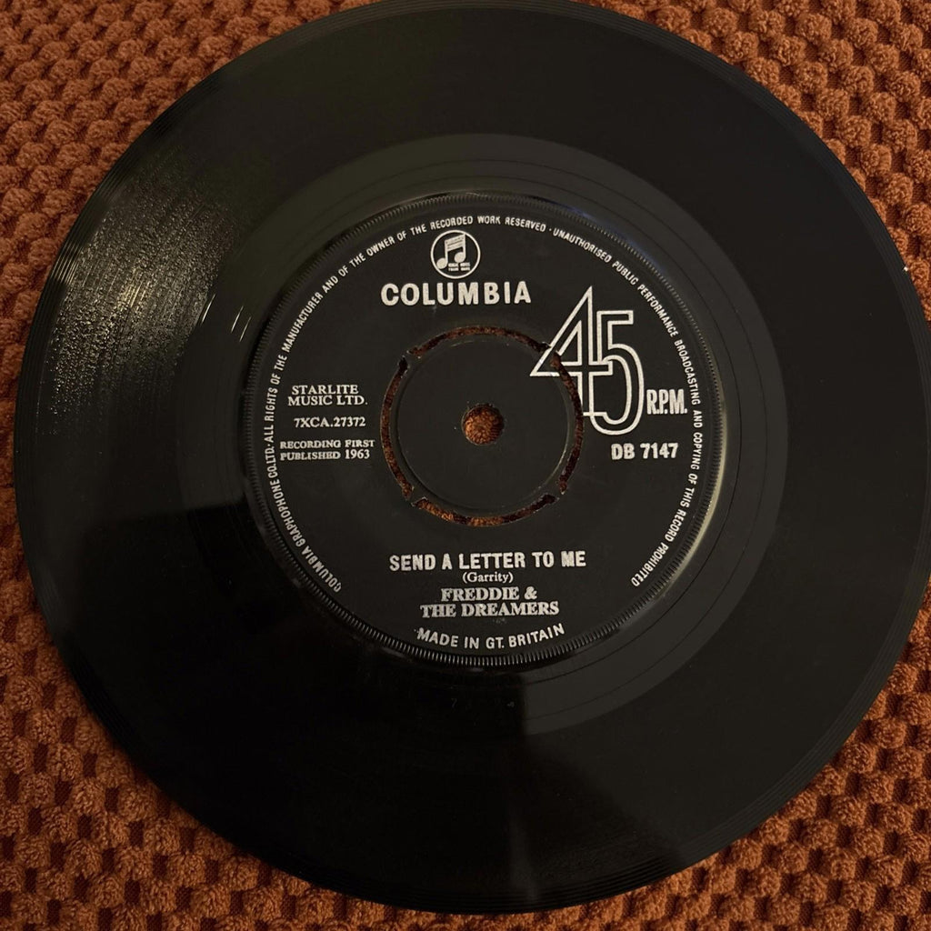 FREDDIE & THE DREAMERS You Were Made For Me/Send A Letter To Me UK 7" vinyl
