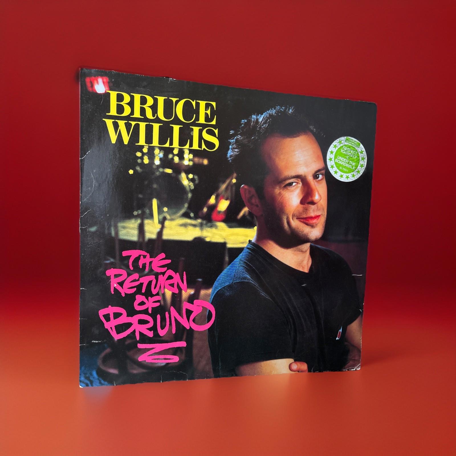 Bruce Willis The Return Of Bruno 1987 Vinyl Record LP Album
