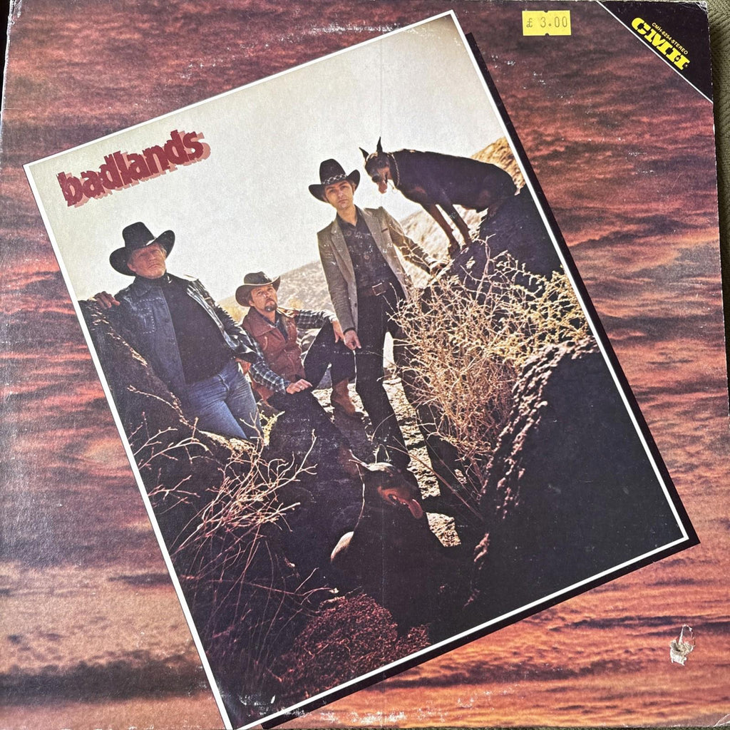 Badlands 1981 Vinyl LP Comp CMH-6254 USA Pressing