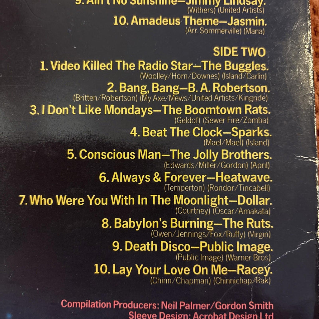 70’s compilation LP  Rock 'N Roller Disco 20 Smash Hits Vinyl Record EX/VG+ 1979