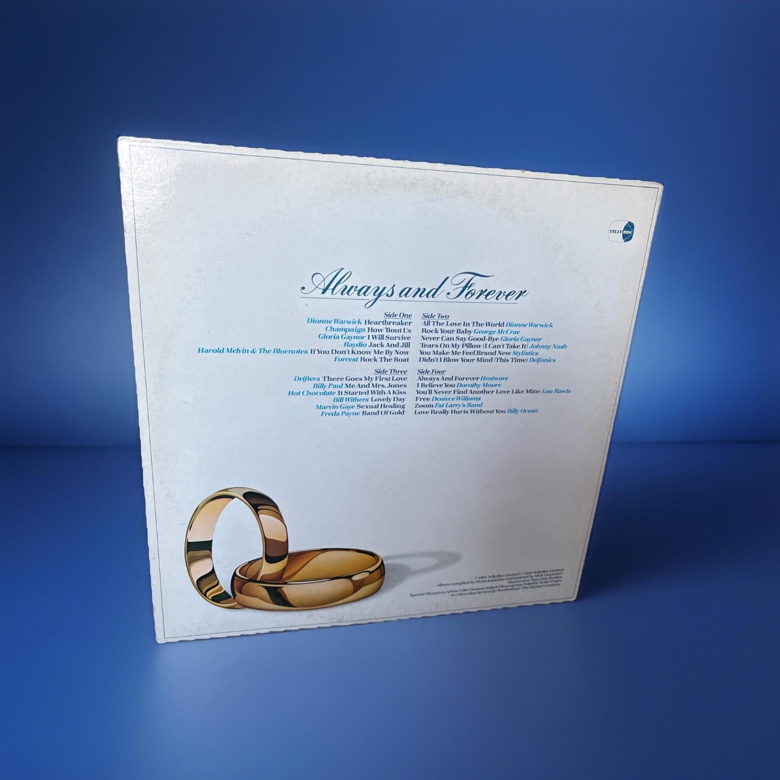 Always And Forever Double Vinyl Compilation LP Tellydisc Records 1983 Album