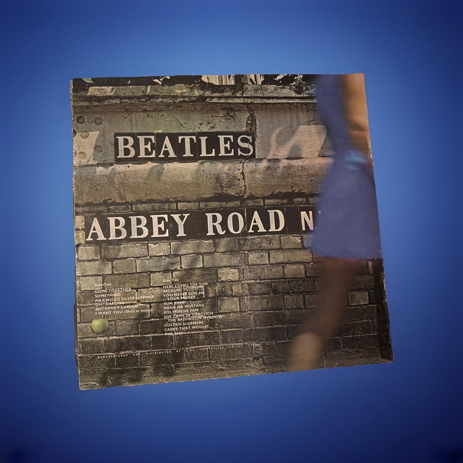 Beatles Abbey Road First Press YEX 749-2 750-1 Misaligned Apple No Her Majesty