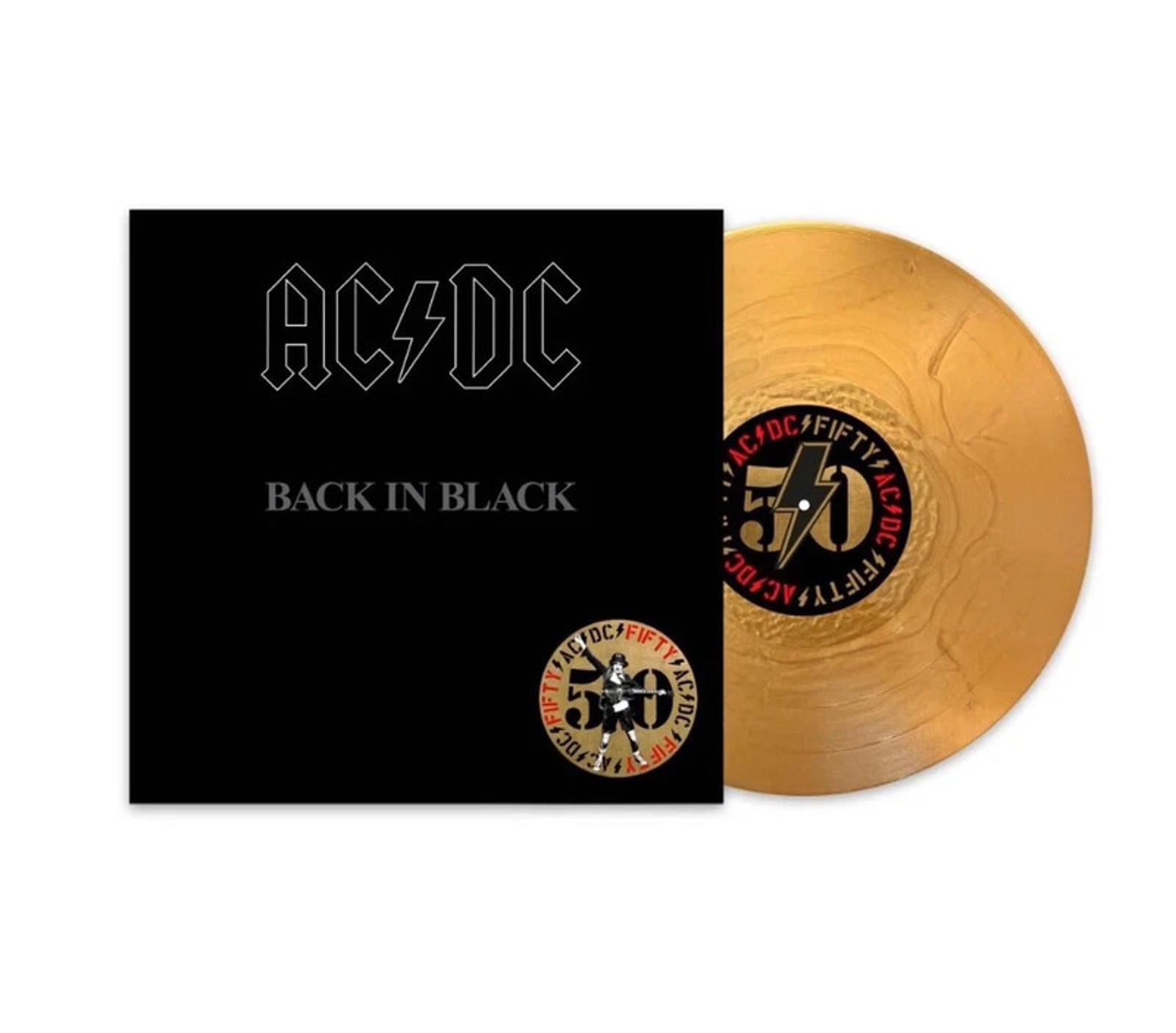 Brand new Sealed - AC/DC Back in Black Gold edition