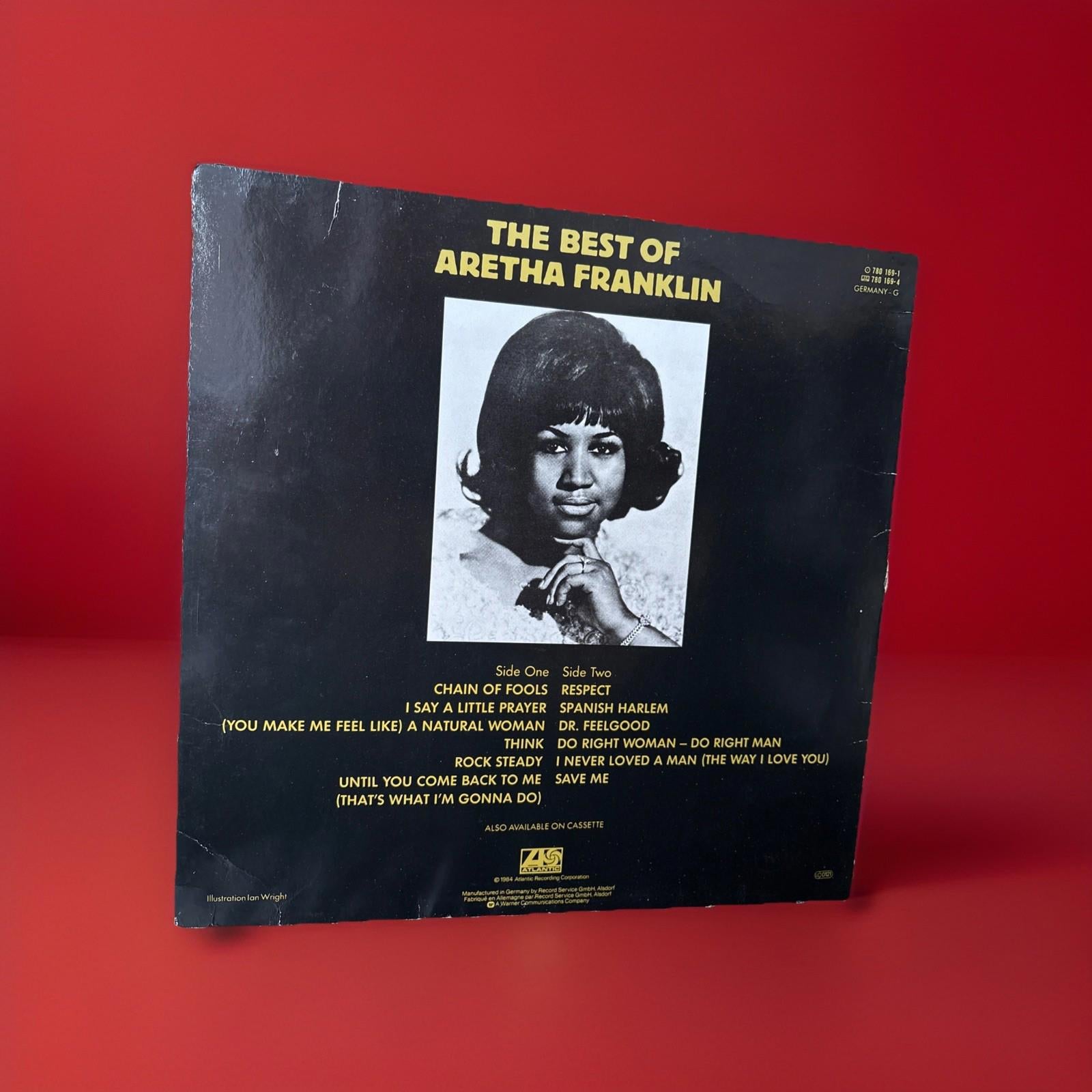 Aretha Franklin The Best Of Aretha Franklin Vinyl Record LP NM