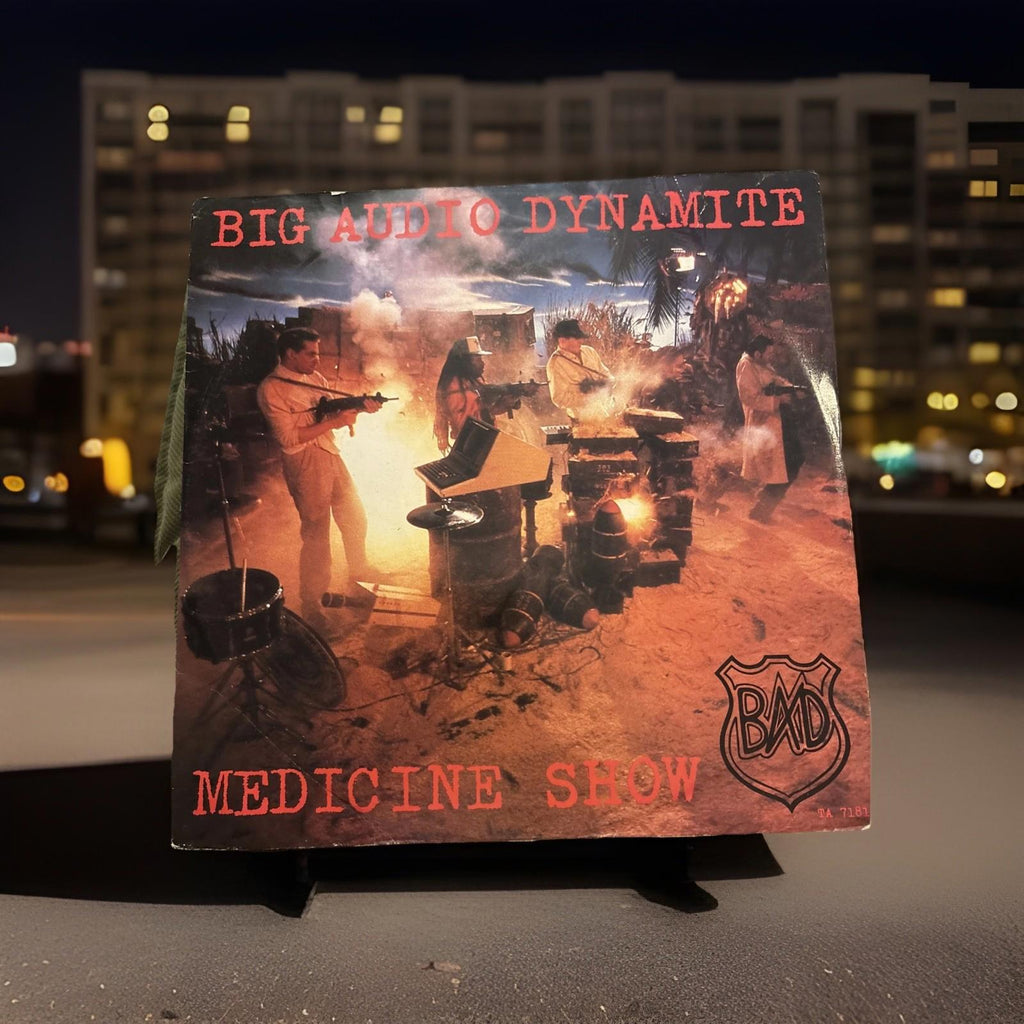 Big Audio Dynamite - Medicine Show 12" CBS Record Vinyl 1985 TA 7181 Mick Jones