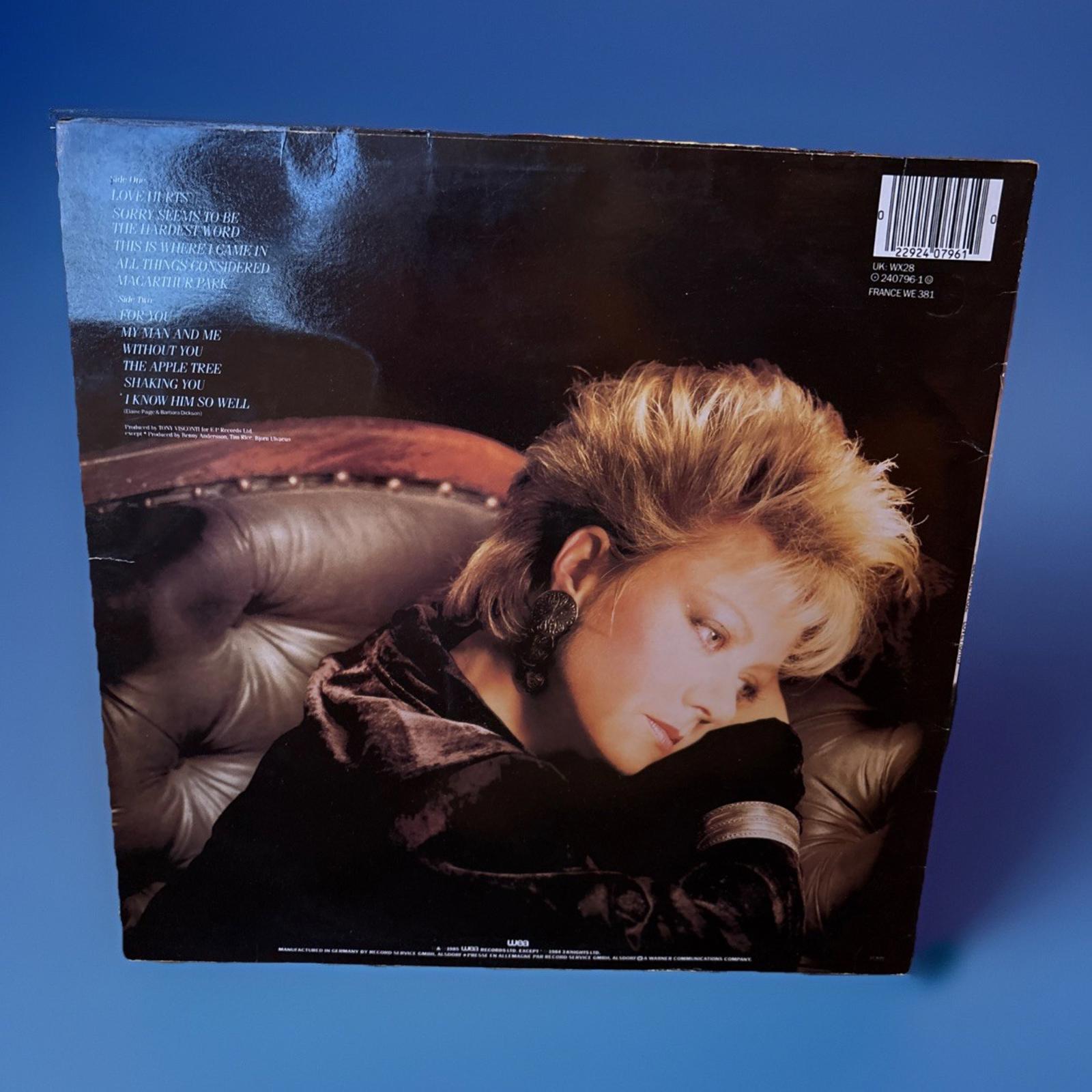 Elaine Paige Love Hurts Vinyl LP Record Album 1985 Excellent Condition