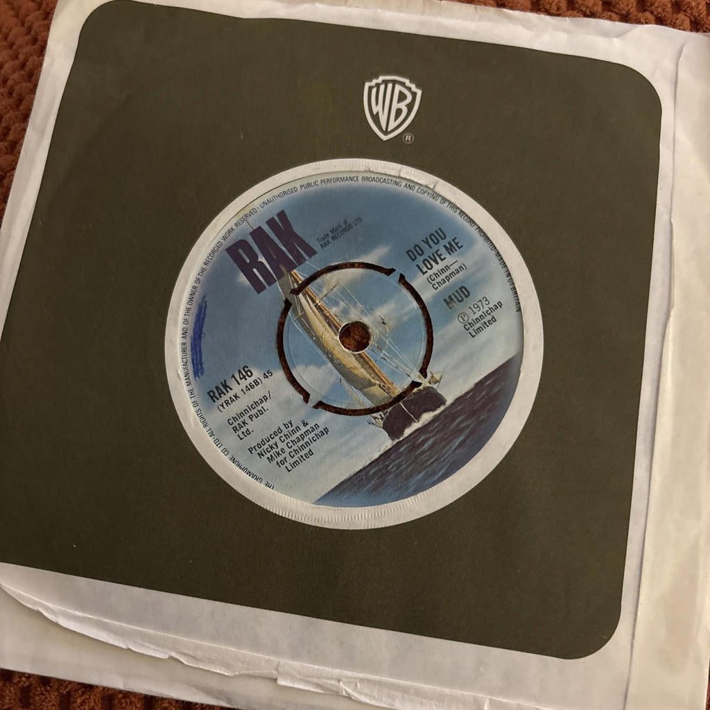 MUD - CRAZY / DO YOU LOVE ME - VINYL 7" - RAK 146