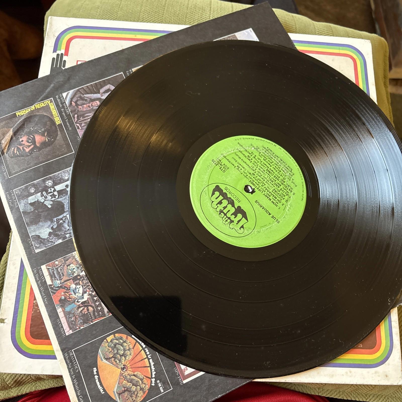 Blue Aquarius Vinyl LP Album Gatefold 1973 The Truth Records GTS-2725