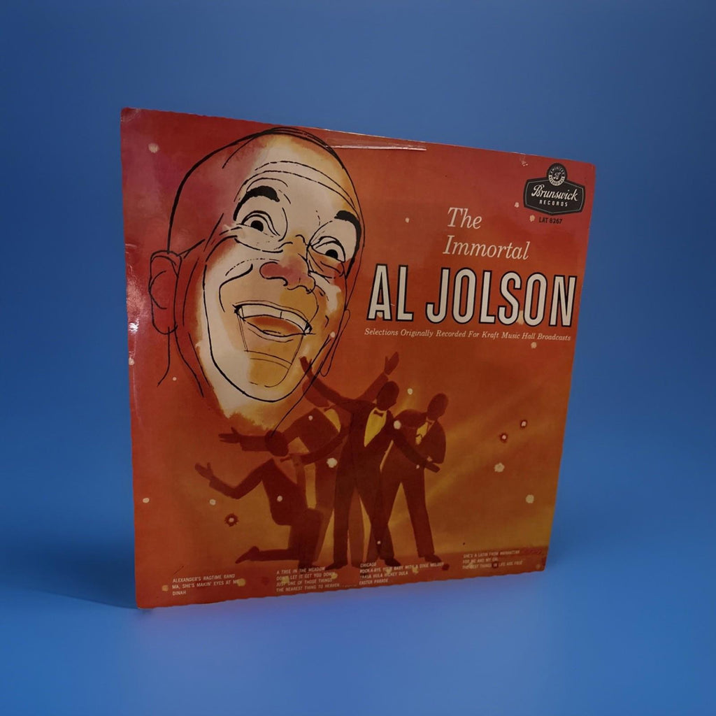 Al Jolson The Immortal 12 inch Vinyl Lp Record Album Compilation