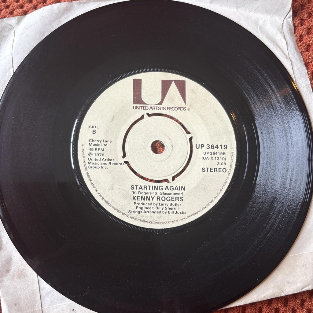 KENNY ROGERS - Love Or Something Like It 7" - UP 36419 - 1978	UK