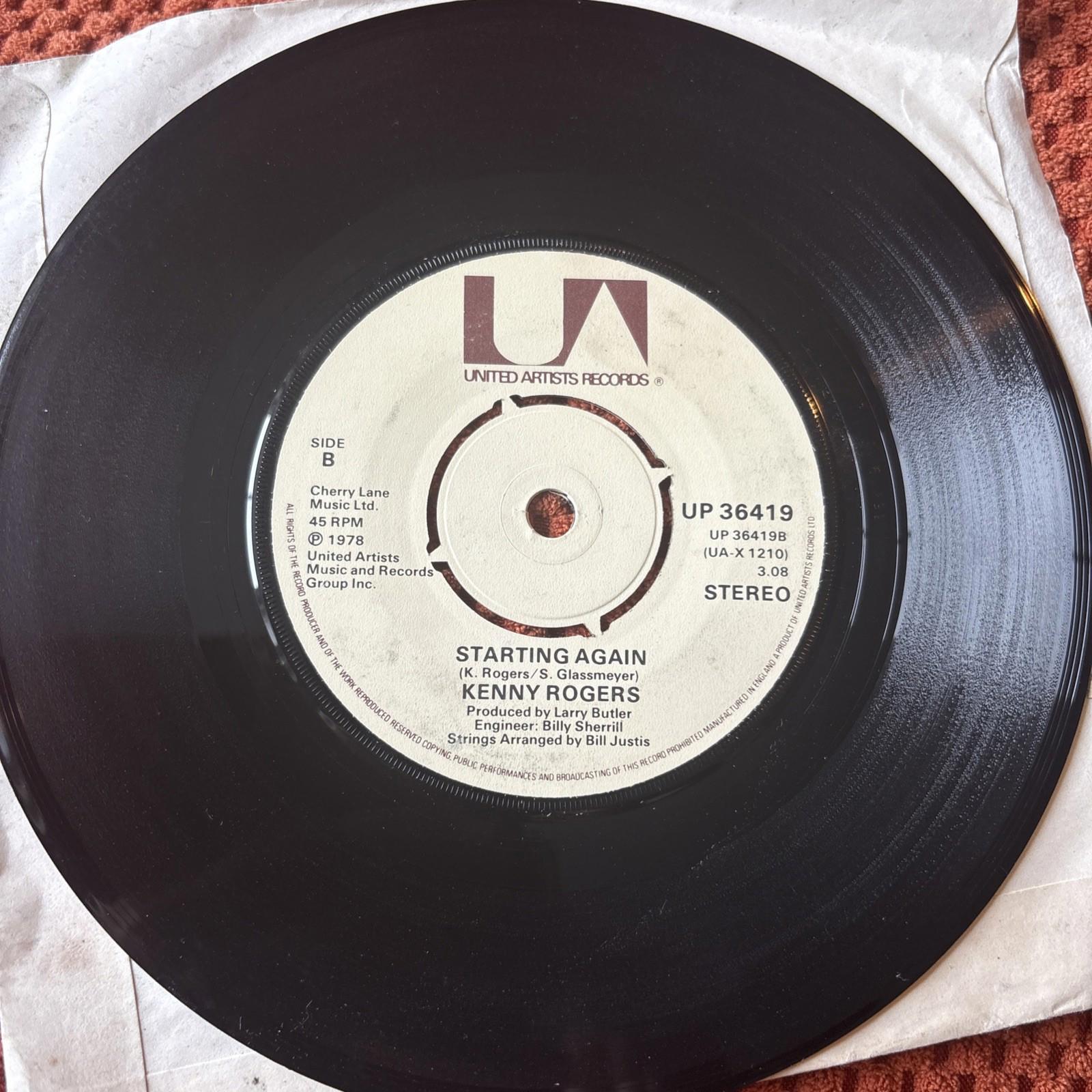 KENNY ROGERS - Love Or Something Like It 7" - UP 36419 - 1978	UK