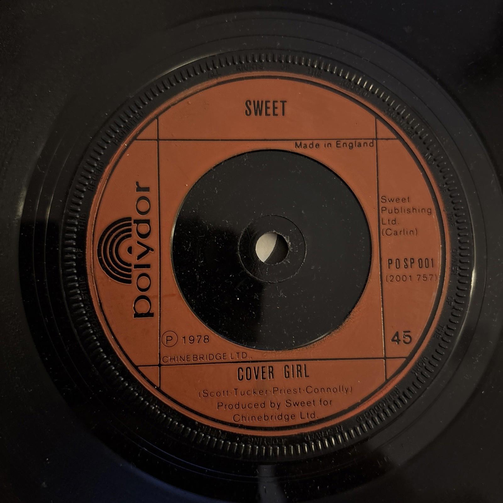 Sweet - Love Is Like Oxygen / Cover Girl - 7" Vinyl Single 1978 Polydor POSP 001