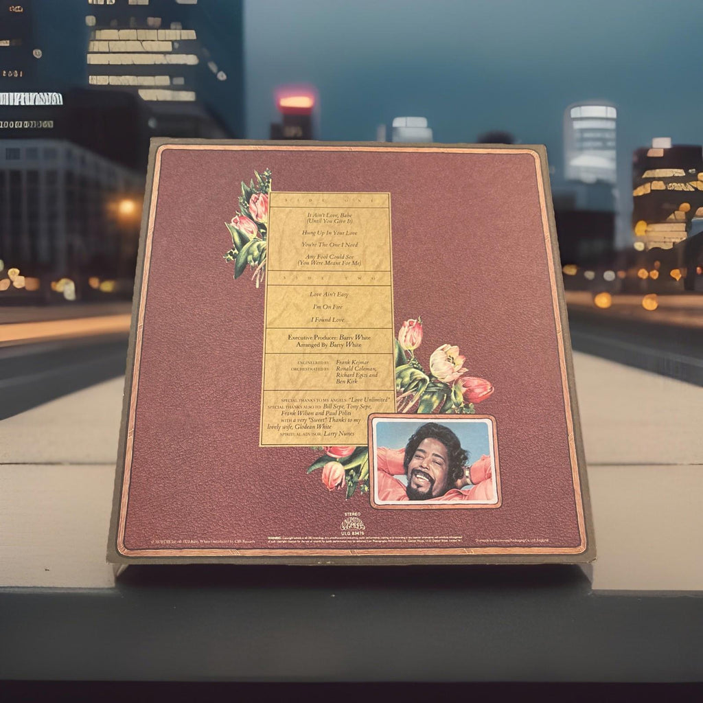 Barry White - The Message Is Love Vinyl LP (Record, Album) S ULG83475 A1 B1 1st