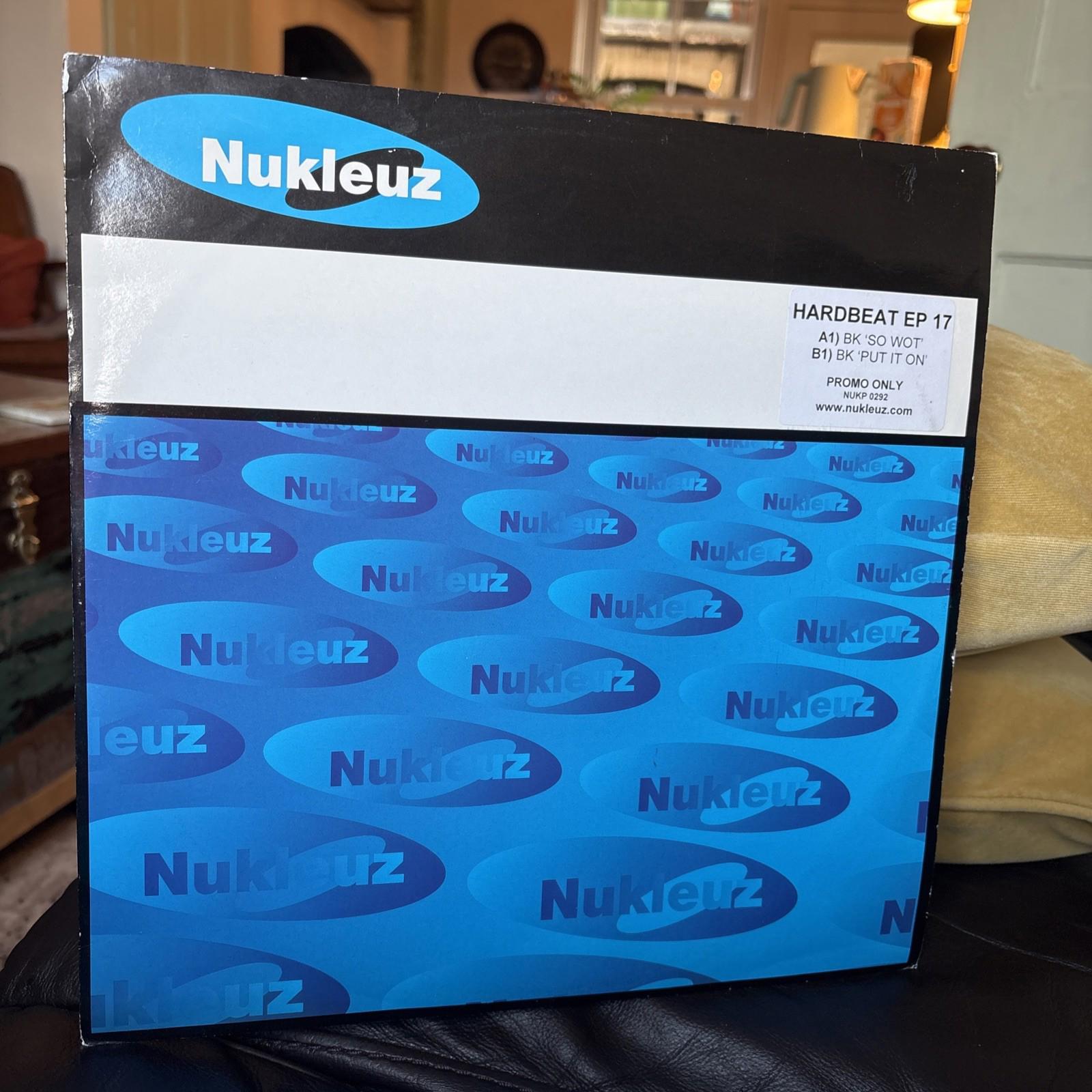 BK - Hard Beat EP 17 12" Vinyl Lp Record Album NUKP 0292 so wat - put it on