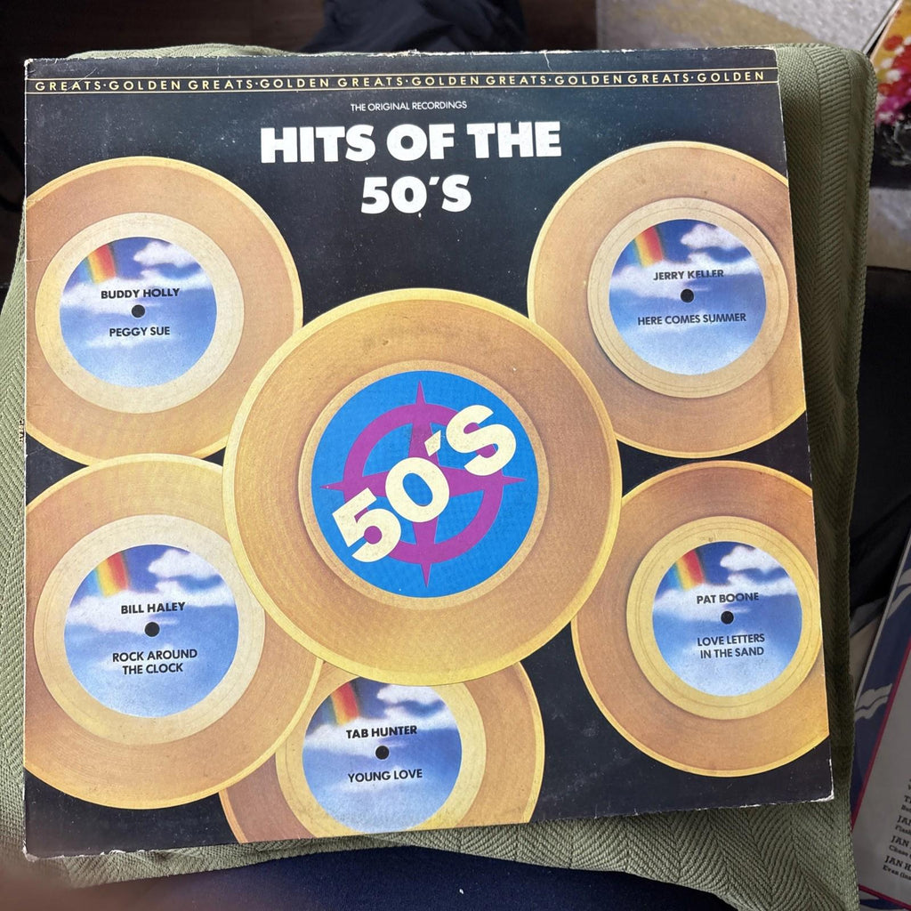 50’s Compilation Album Lp Record Hits If The 50’s Golden Greats Vinyl LP