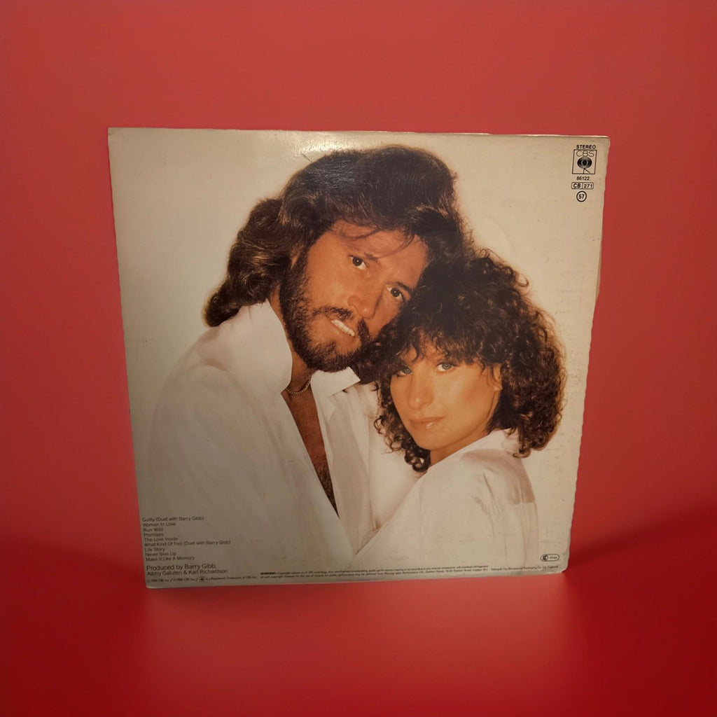 Barbra Streisand - Guilty - Music Vinyl Record Barry Gibb Lp album excellent
