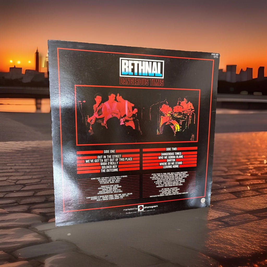 Bethnal Dangerous Times UK vinyl LP album record Excellent Condition