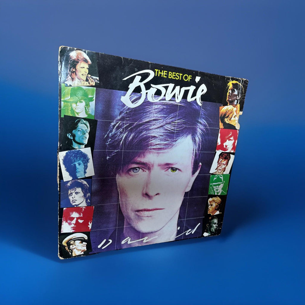 The Best Of Bowie Vinyl Record K Tel NE 1111 Fair Condition A8/B1