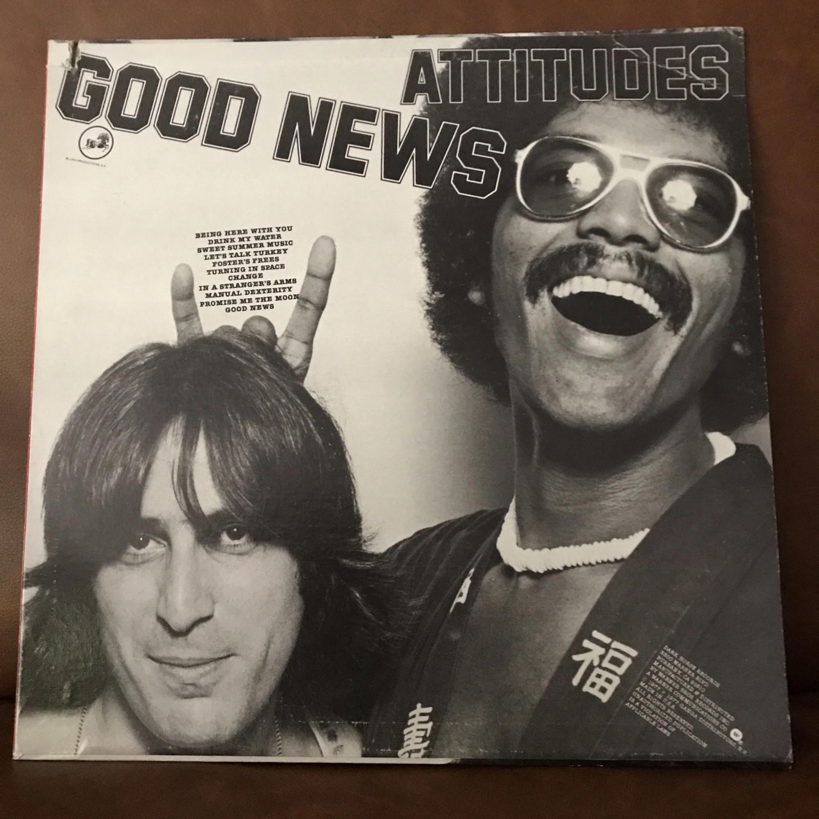 Attitudes Good News Vinyl Lp Loka 1977 Warner Bros Record Album Excellent