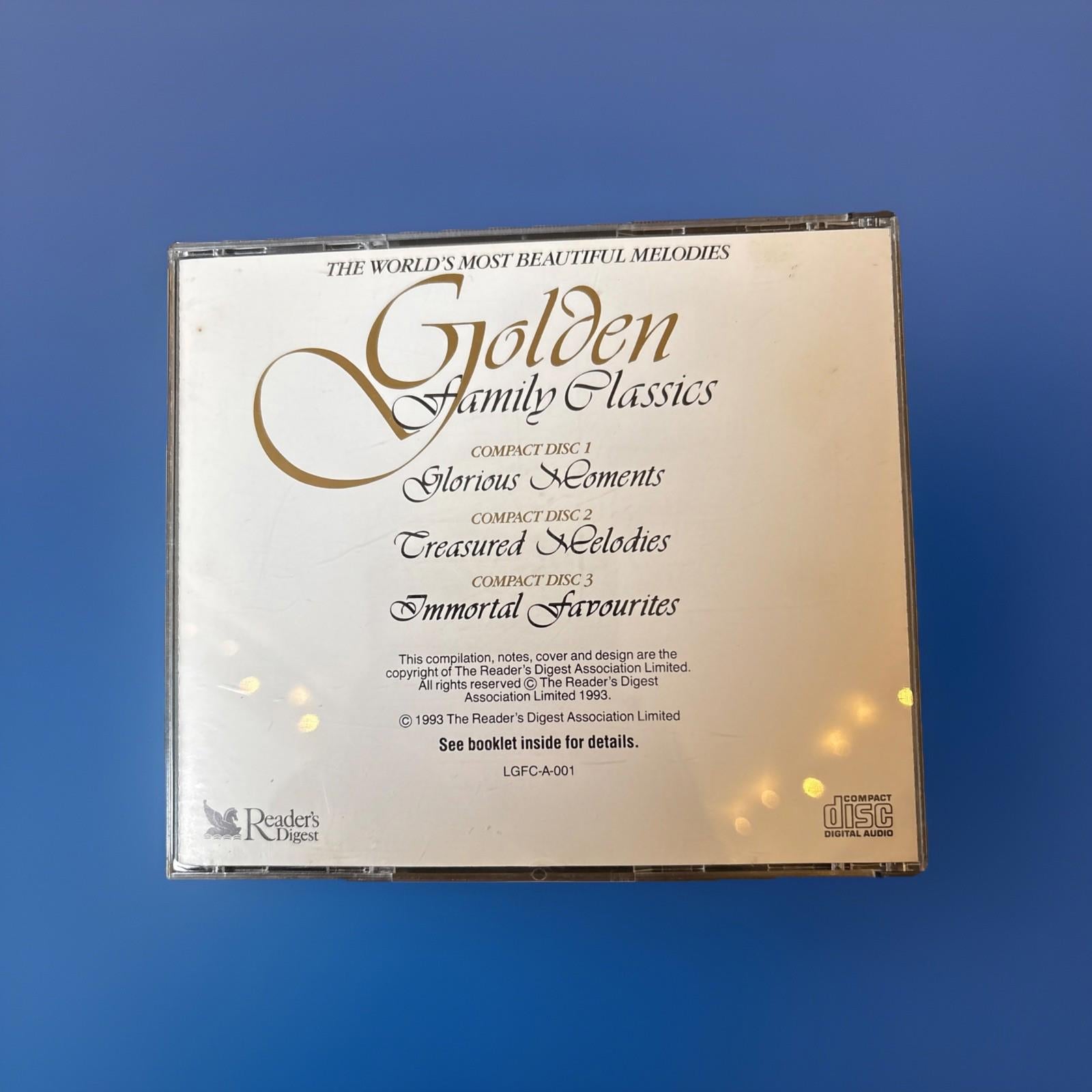 Golden Family Classics - Reader's Digest triple CD set 1993