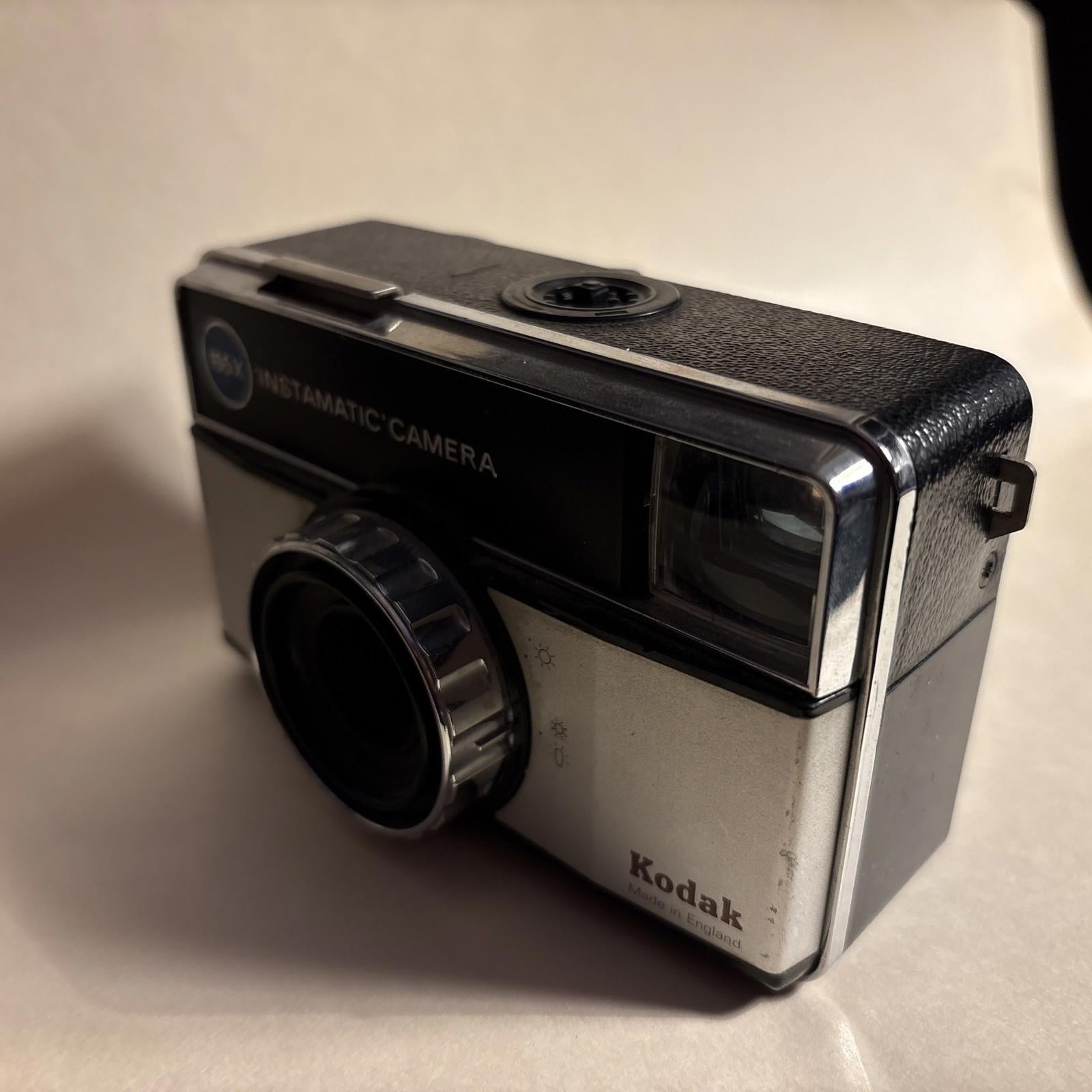 Kodak Instamatic 155X Vintage Camera 126 Film Cassette