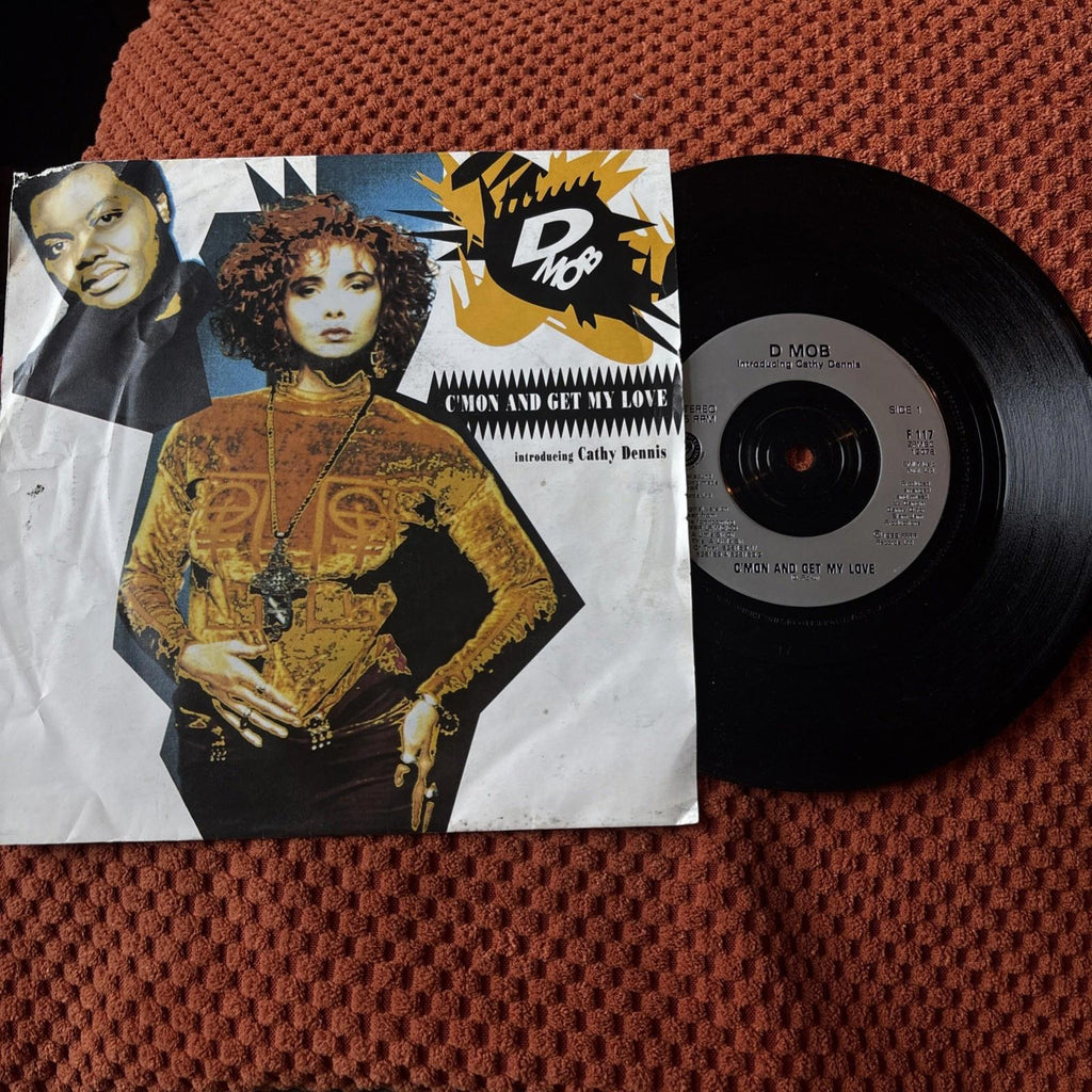 D Mob - C'mon Get My Love - 7” Vinyl Single Picture Sleeve Free P&P