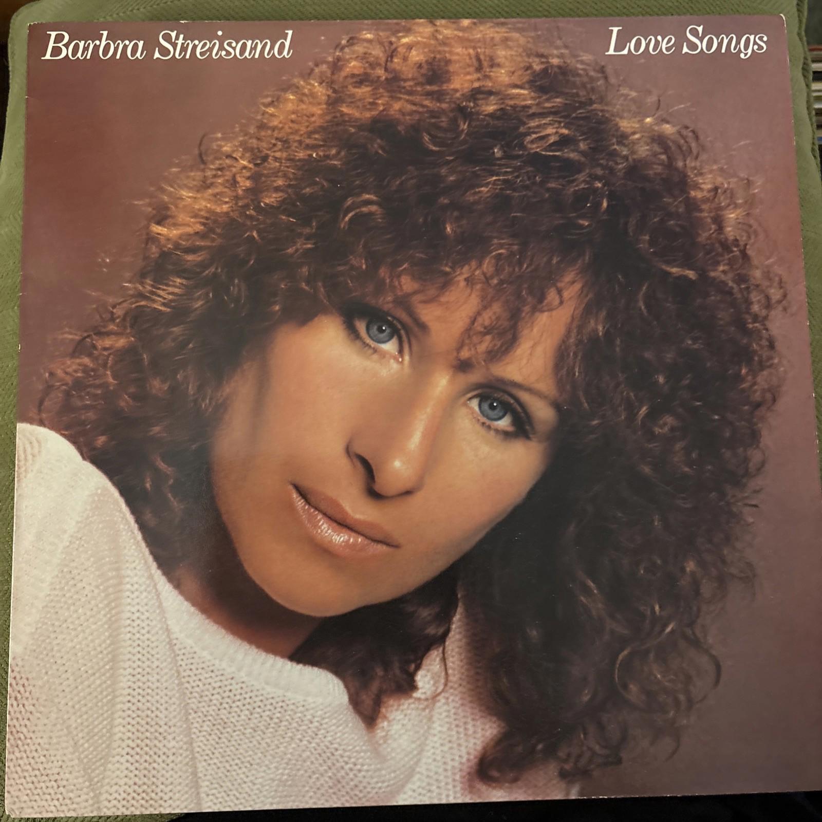 BARBRA STREISAND LOVE SONGS CBS 10031 1981 VINYL LP RECORD