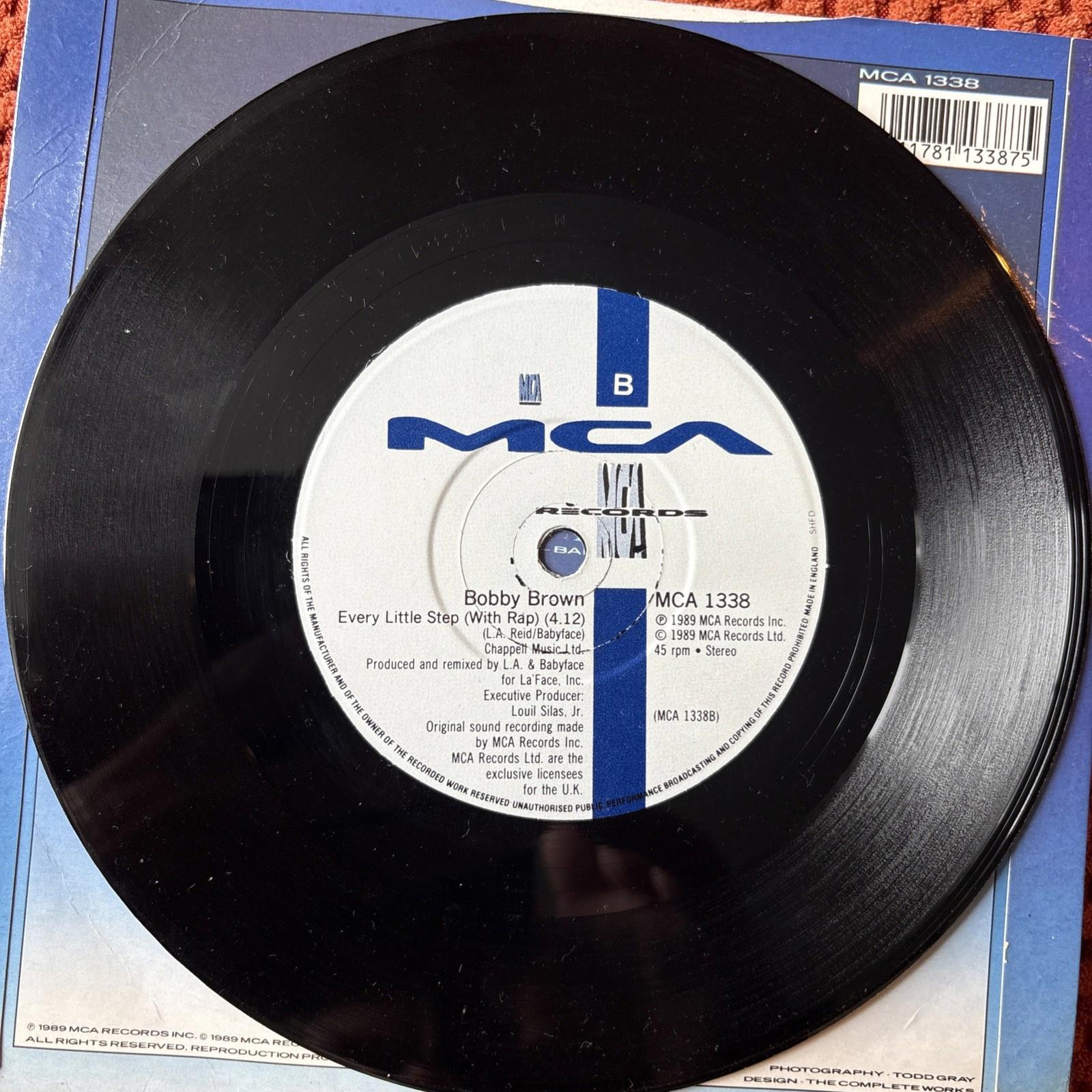 (AE56) Bobby Brown, Every Little Step - 1989 - 7" vinyl