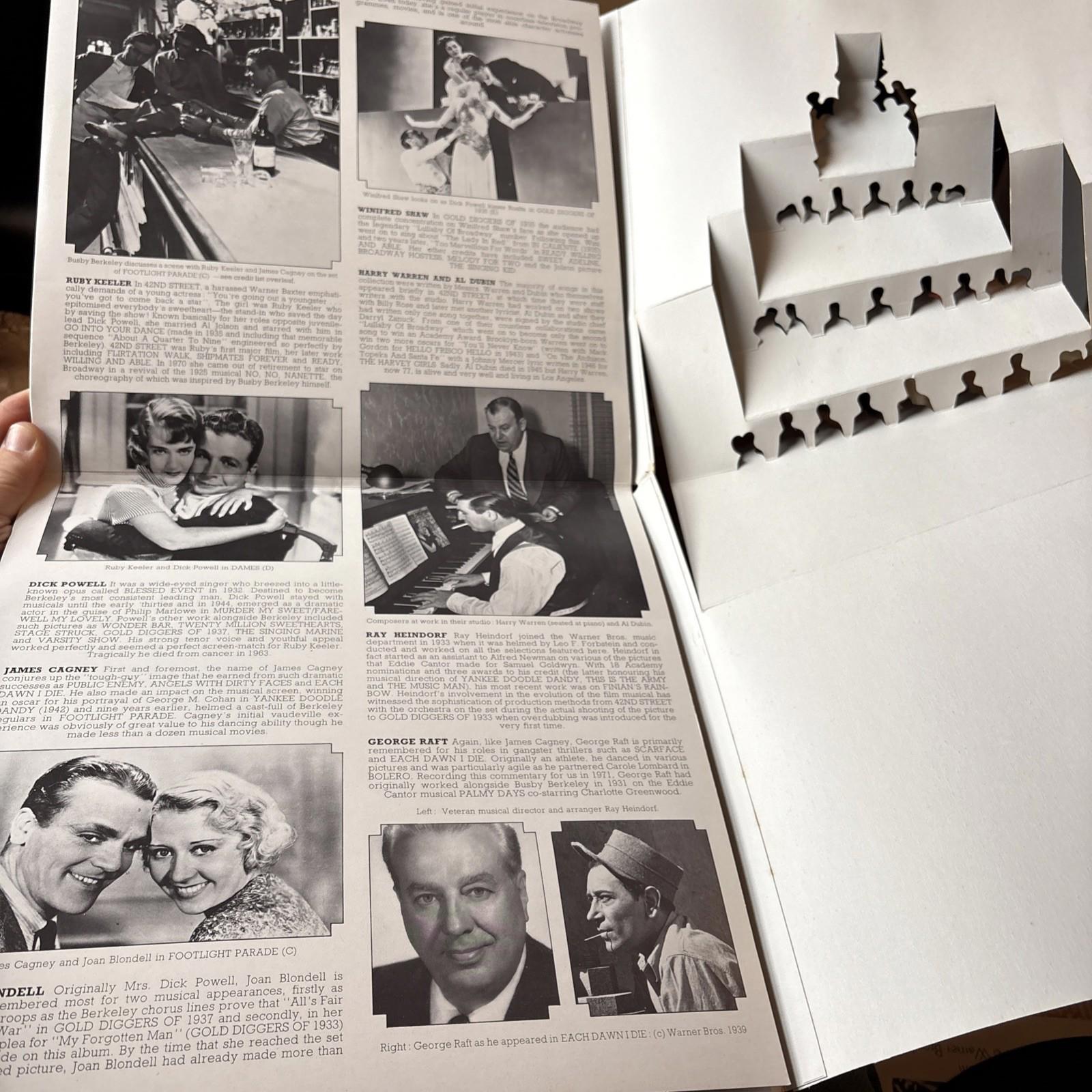 "PRESENTING GOLDEN AGE OF THE HOLLYWOOD MUSICAL" UAG 29421 Special Fold Out